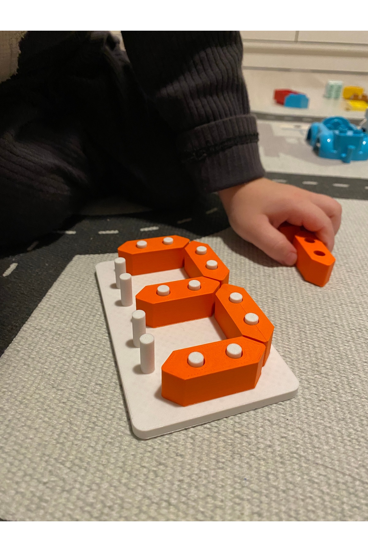 Root Made Sayı Öğrenme Oyunu Montessori Sayı Oyunu Eğitici Rakam Öğrenme Oyuncağı Eğitici Oyuncak fotoğrafı 5 (önizleme)