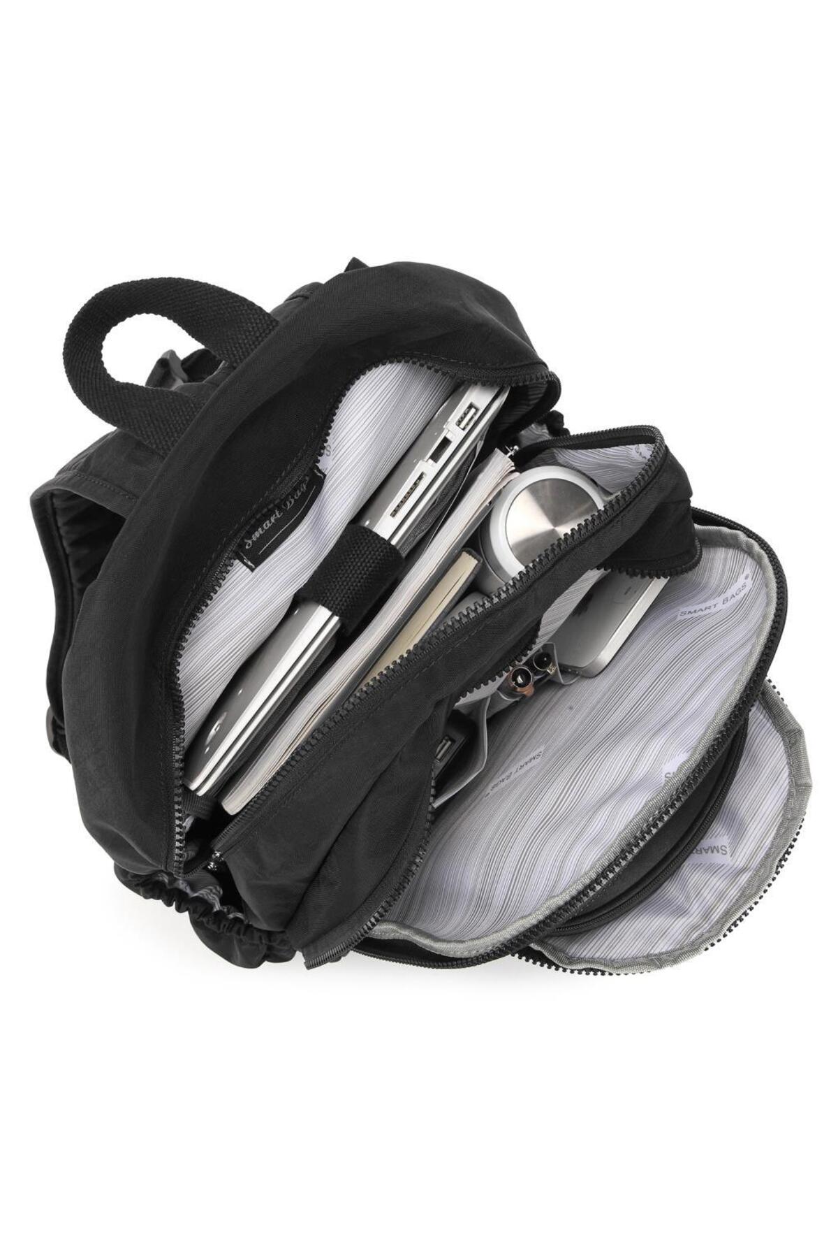 SMART BAGS Büyük Boy Sırt Çantası Krinkıl Kumaş 1050 görsel 8