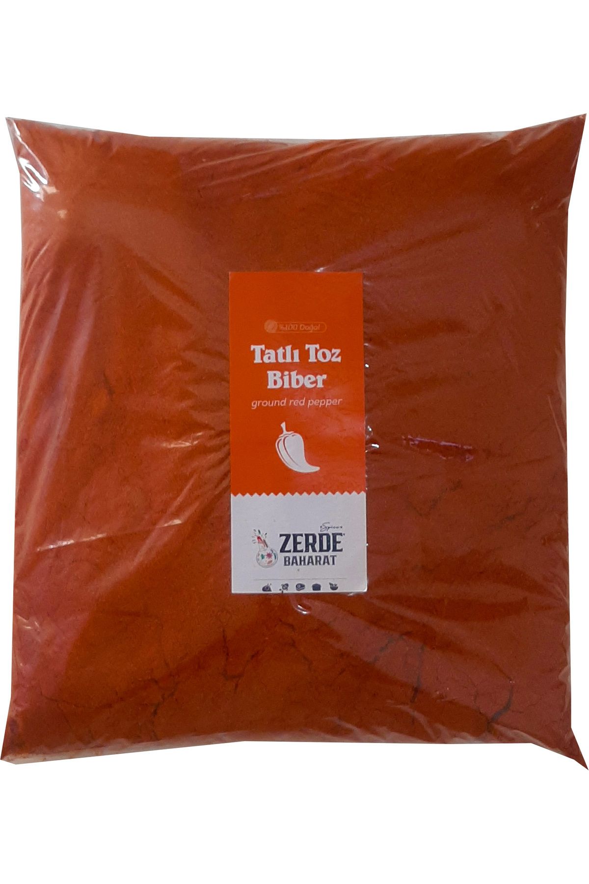 Zerde Baharat Tatlı Toz Kırmızı Biber 1KG 1000GR