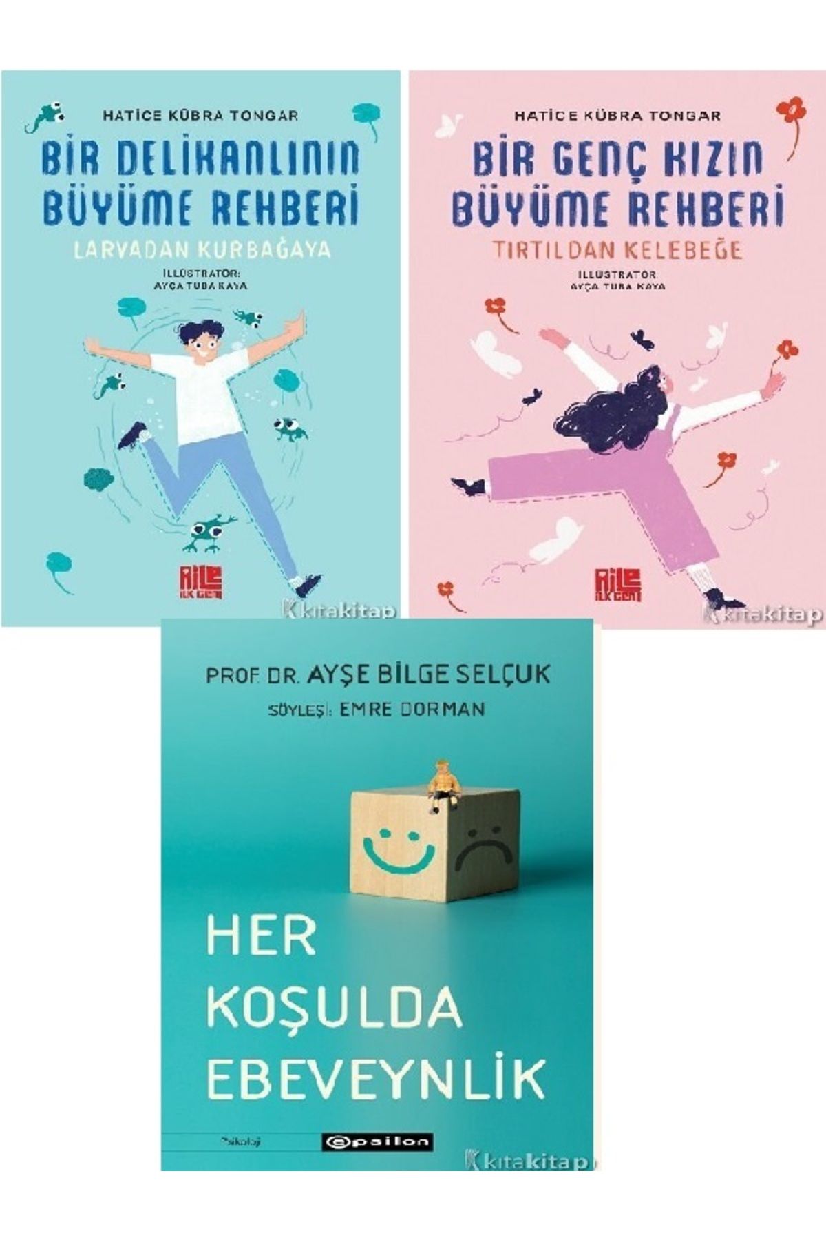 Destek Yayınları Bir Delikanlının Büyüme Rehberi-Bir Genç Kızın Büyüme Rehberi-Her Koşulda Ebeveynlik