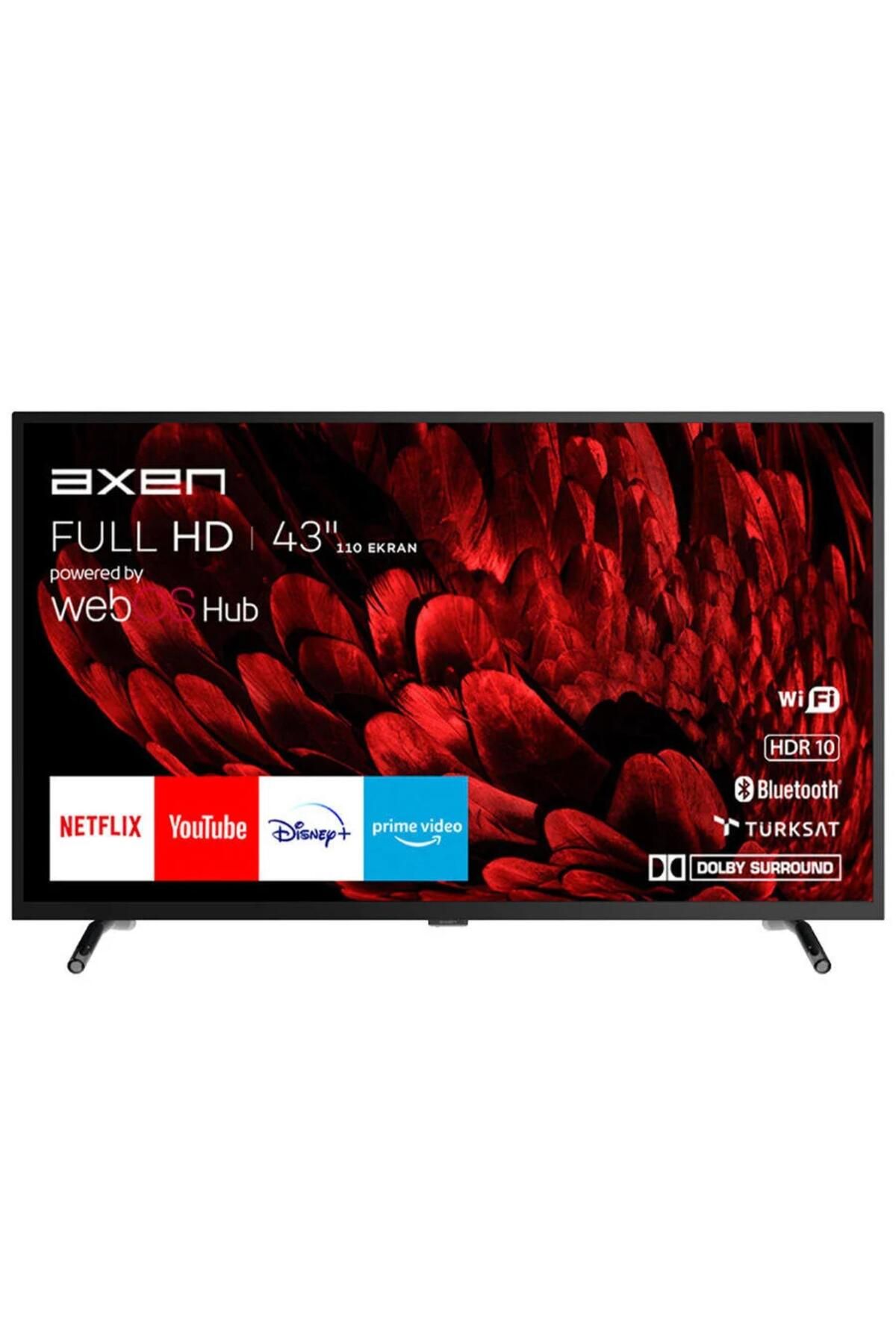 Axen Ax43dıl540 109ekr Fhd Webos 2.0 D-dual Led Tv