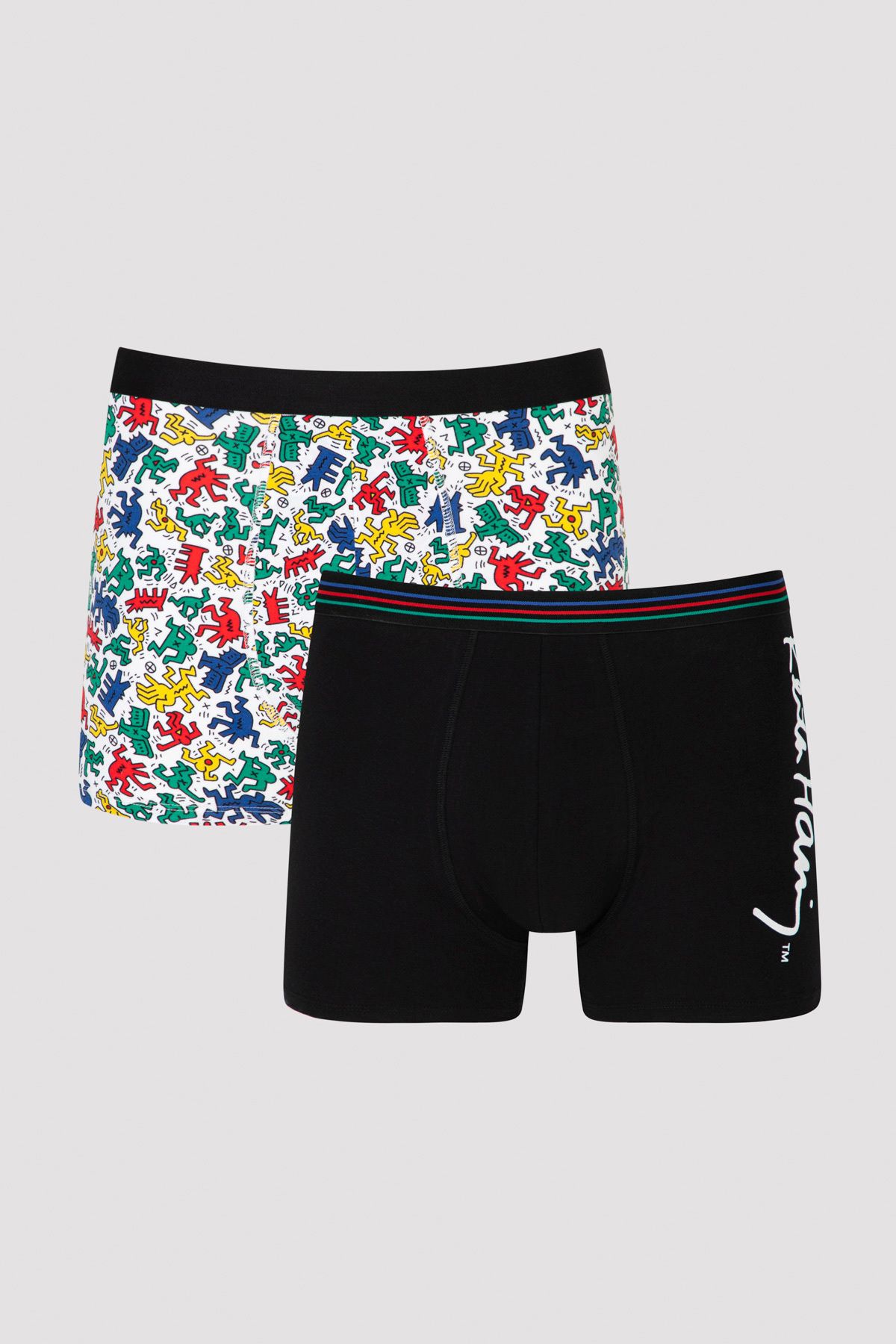 Penti-2-pack Mid Boxer-keith Haring Collection 1