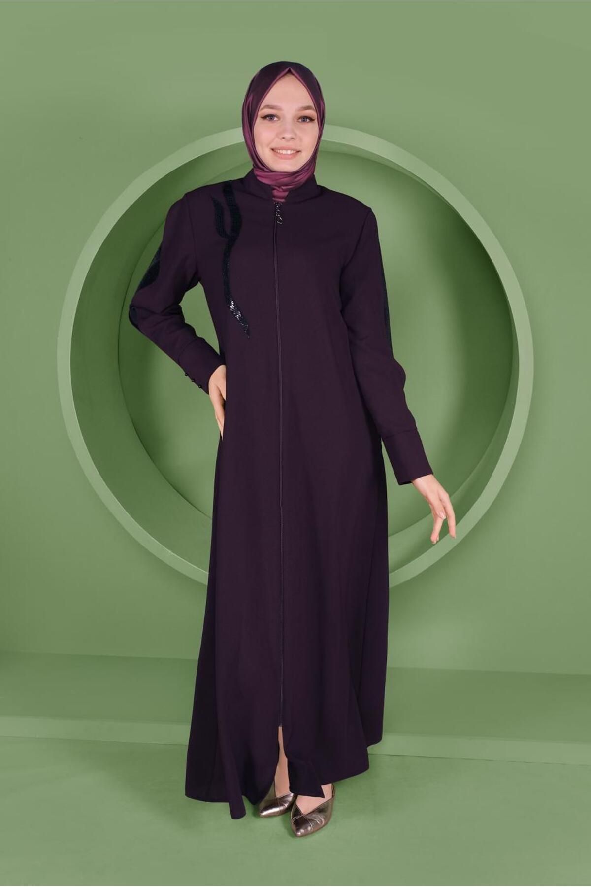 روپوش پولکی با جزئیات 10357 Alvina