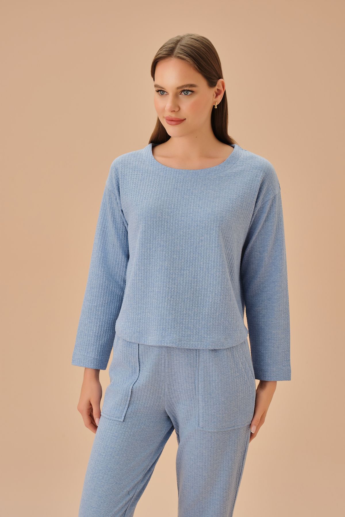 SUWEN-Set de pijamale Vafy 3