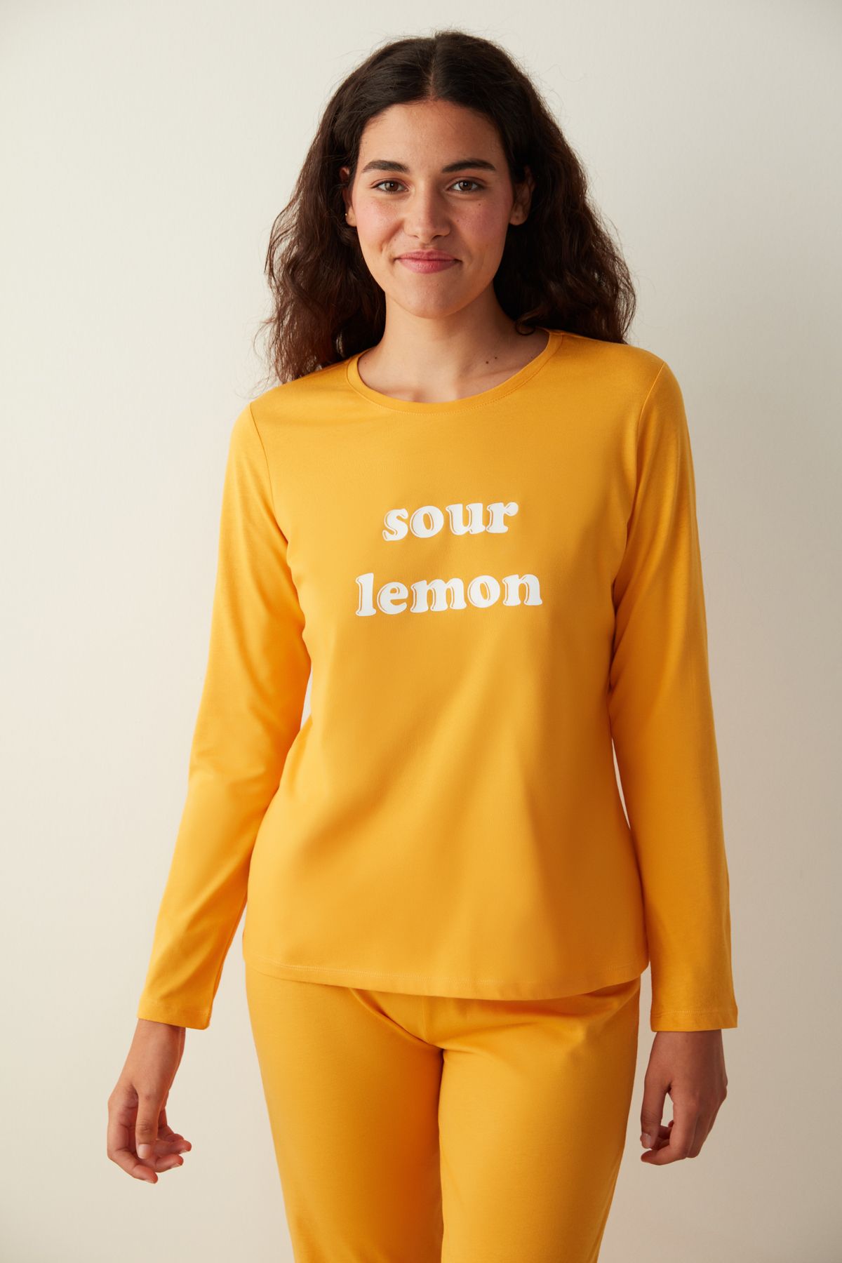 Penti-Base Sour Lemon Pants Pajama Set 4