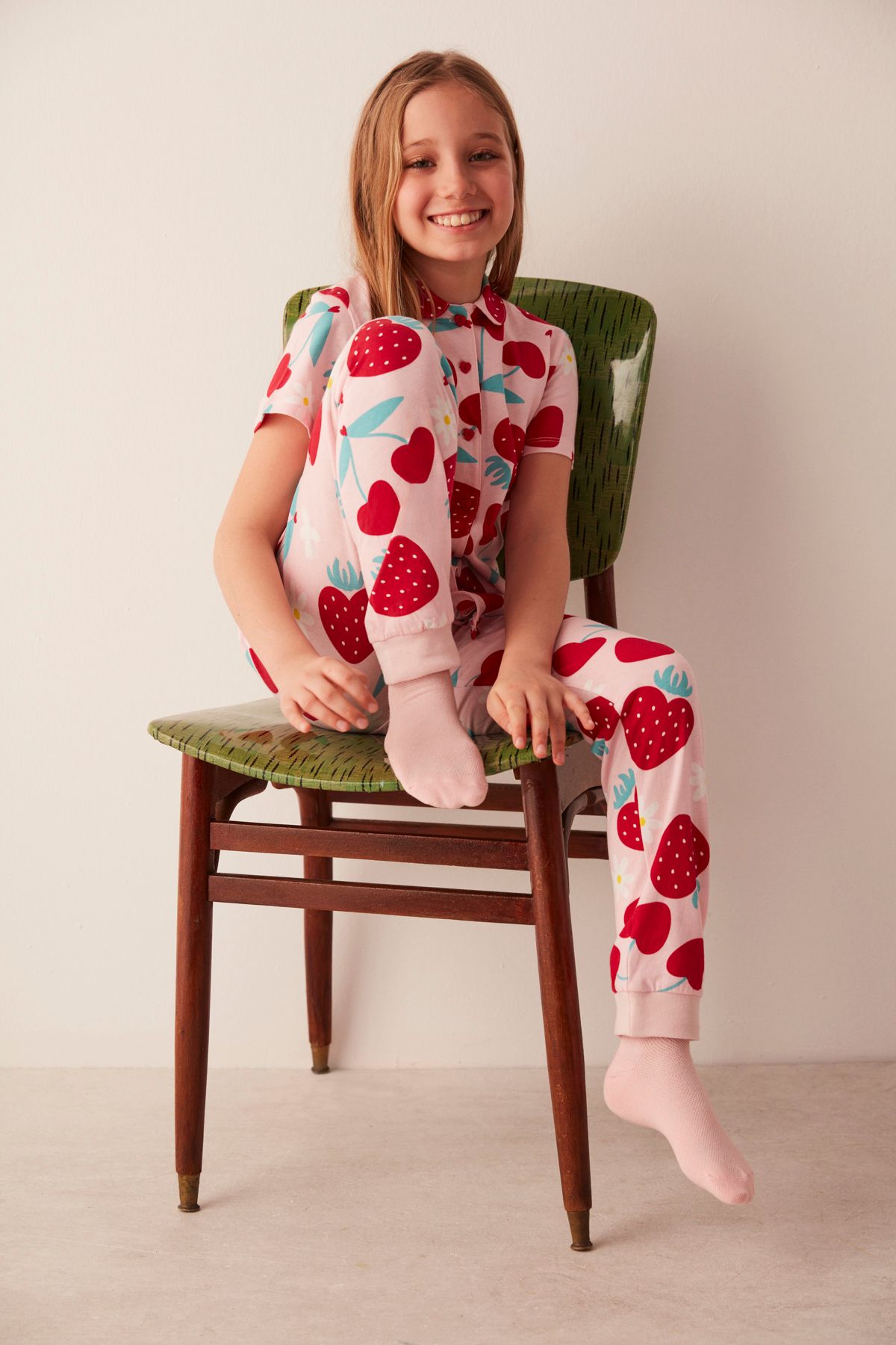 Penti-Girl's Big Berry 2-Piece Shirt Pajama Set 1