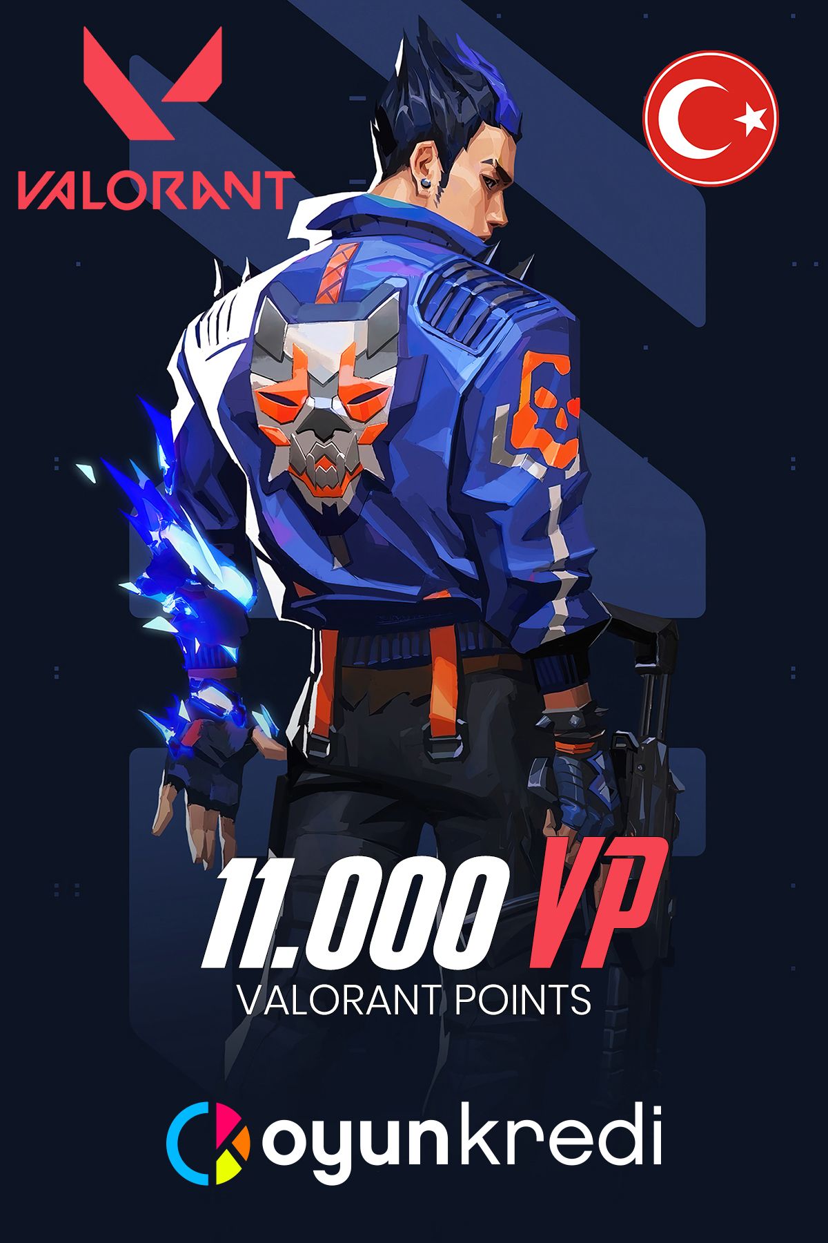 Riot Games 11.000 Valorant Points TR