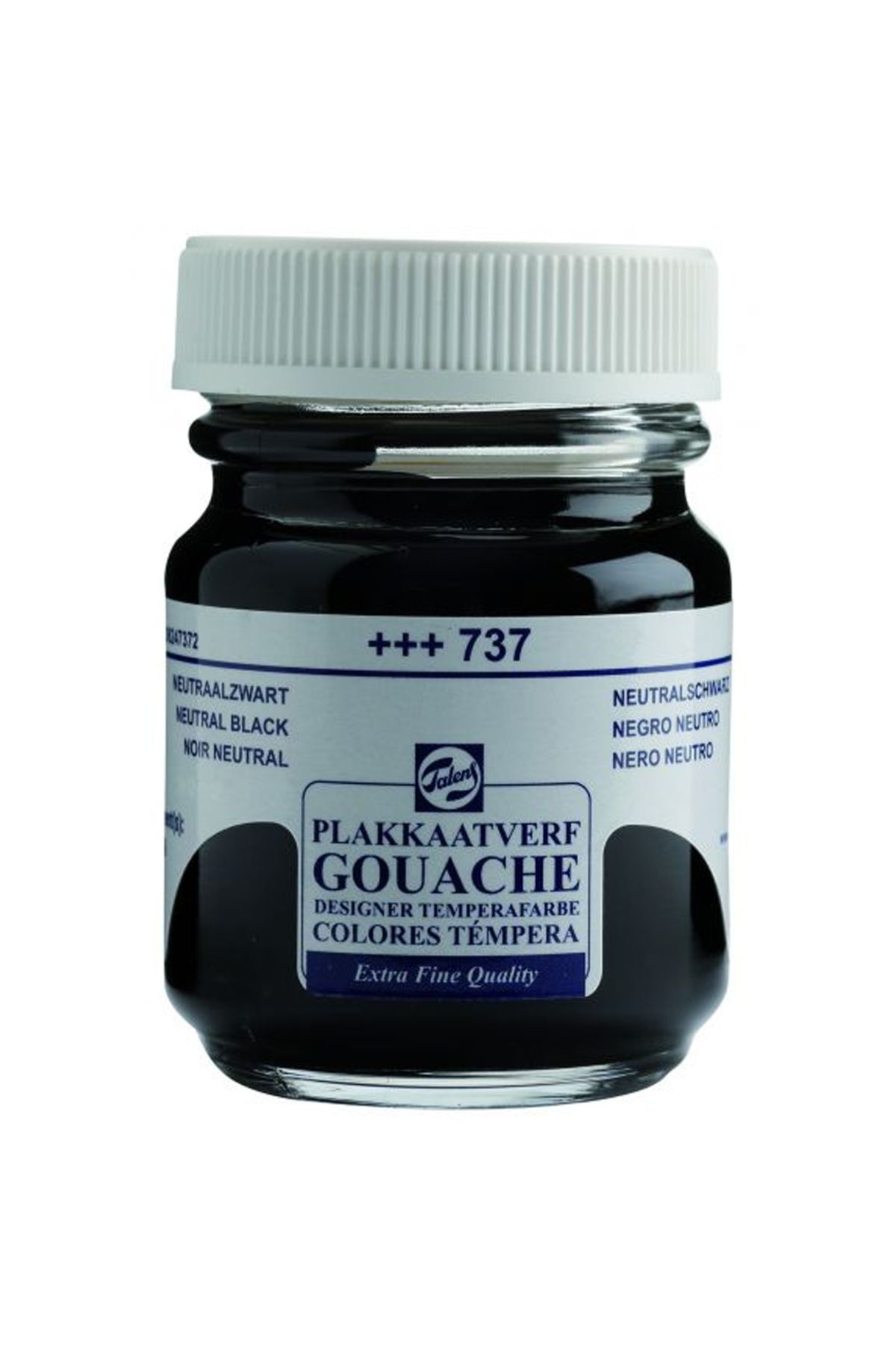 Talens Gouache Jar 16Ml Neutral Black