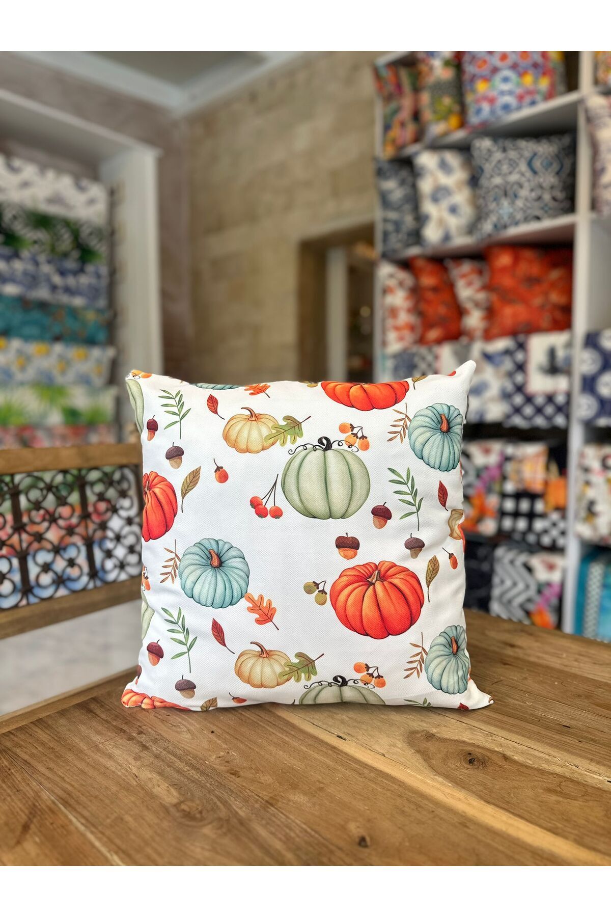 Pumpkin Patterned Pillowcase