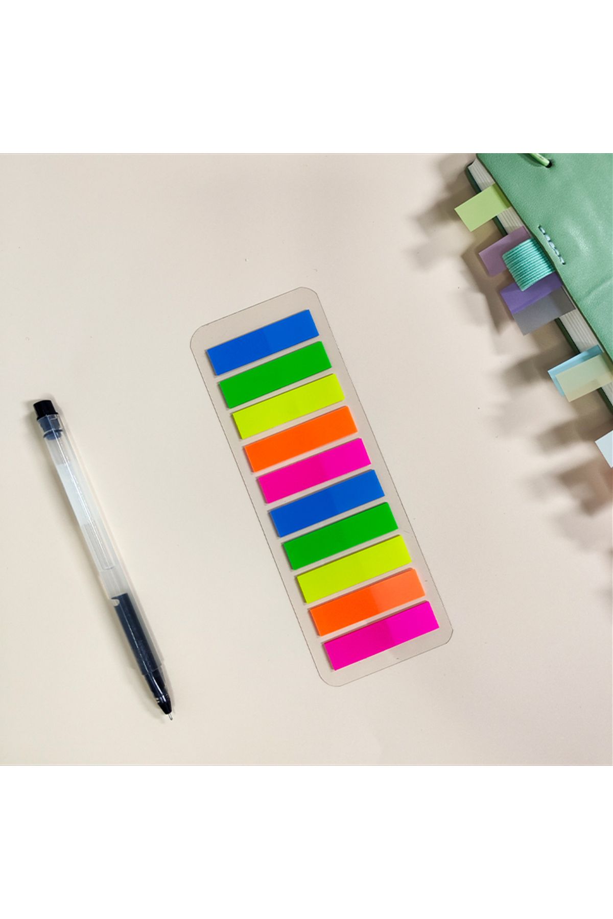 Mansura-200 Sheets Post-It Adhesive Note Paper - Index Sticker Index 1
