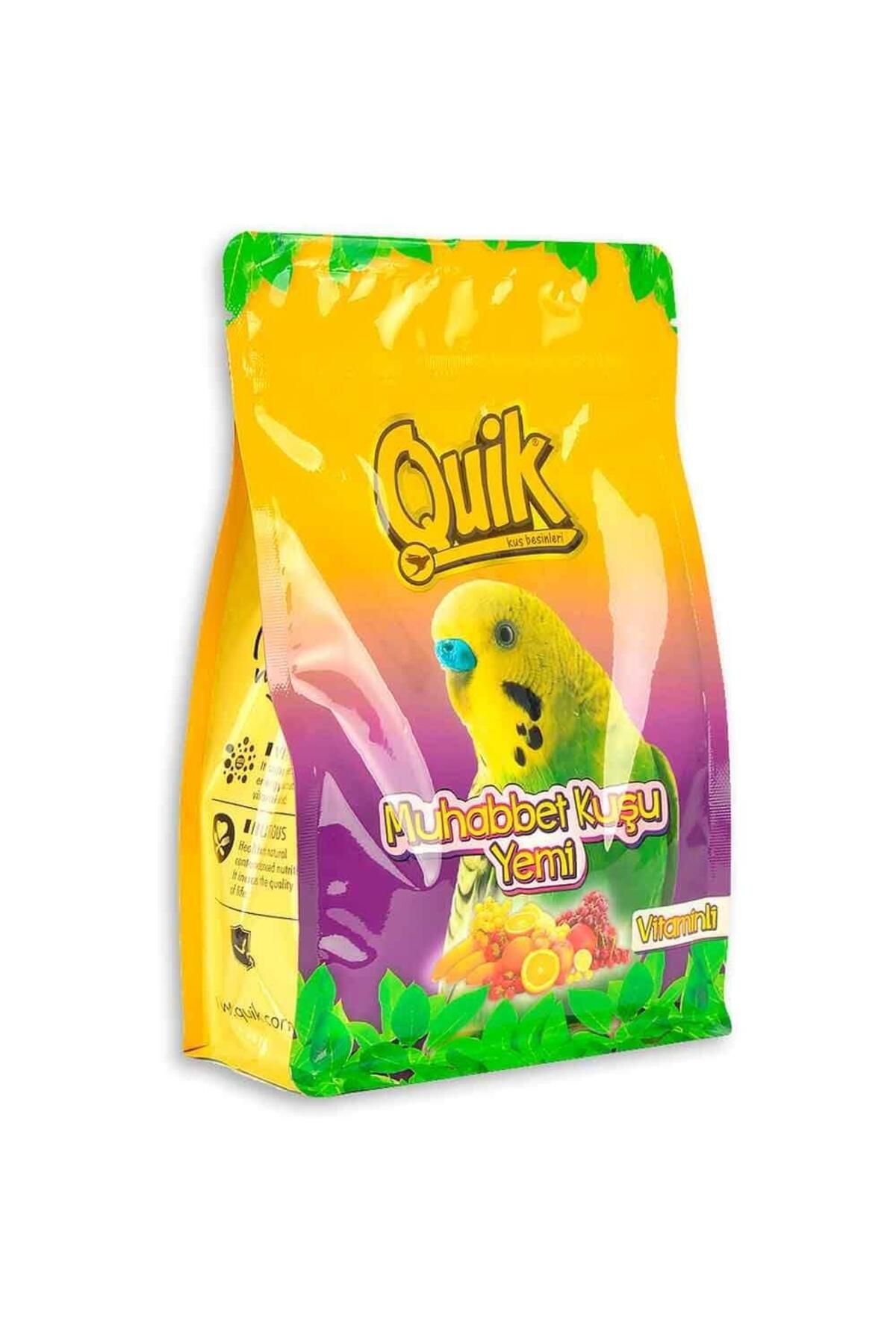 Quik Vitaminli Muhabbet Kuşu Yemi 400gr