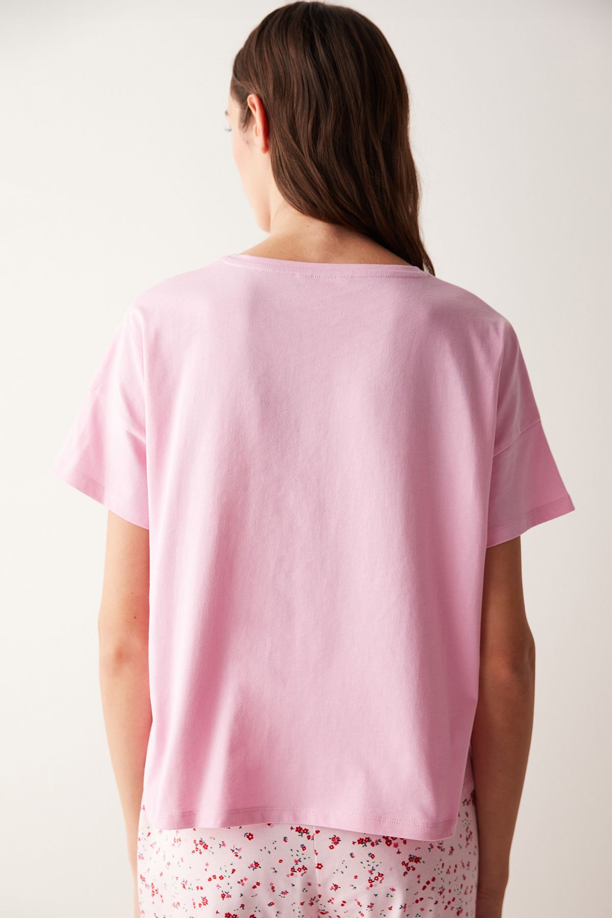 Penti-Think Pink T-Shirt Pajama Top 4