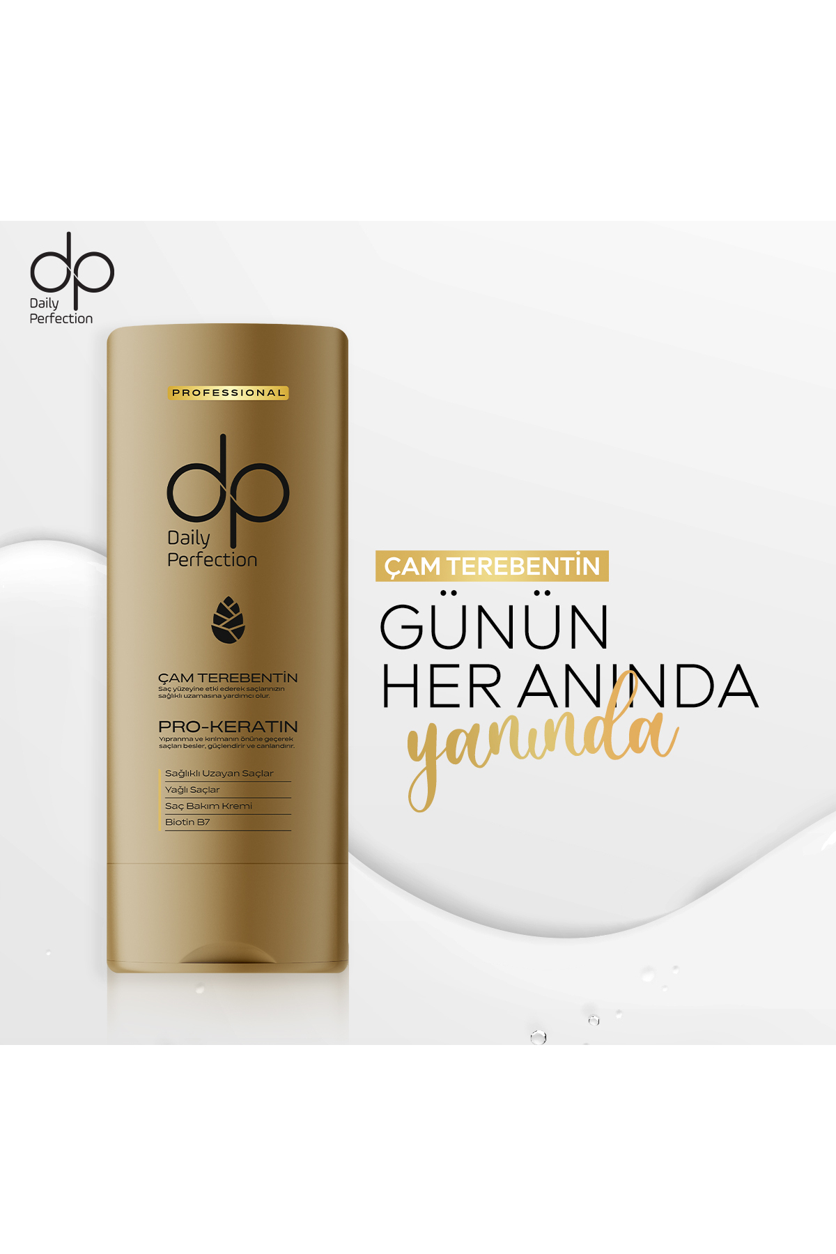 Daily Perfection Çam Terebentin Saç Bakım Kremi 350 ml — 0245KJ123 — تصویر 3 از 4