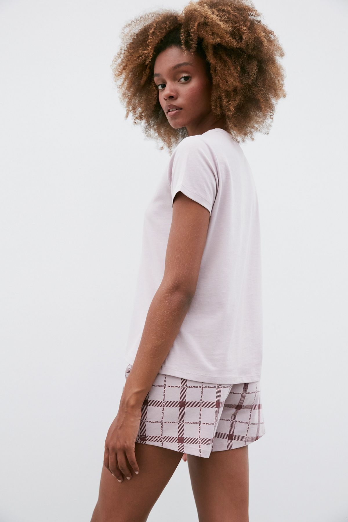 Penti-Relax Checked Shorts Set 3