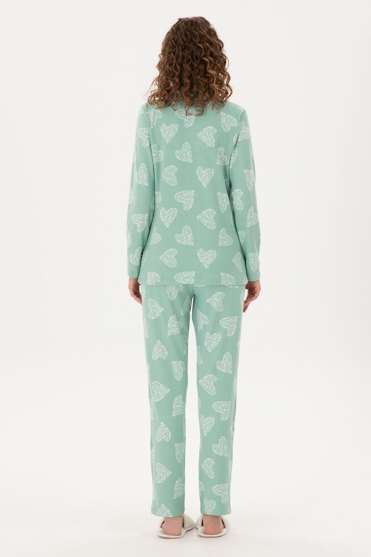 U.S. Polo Assn.-Women's Mint Pajama Set 50302757 -Vr090 5