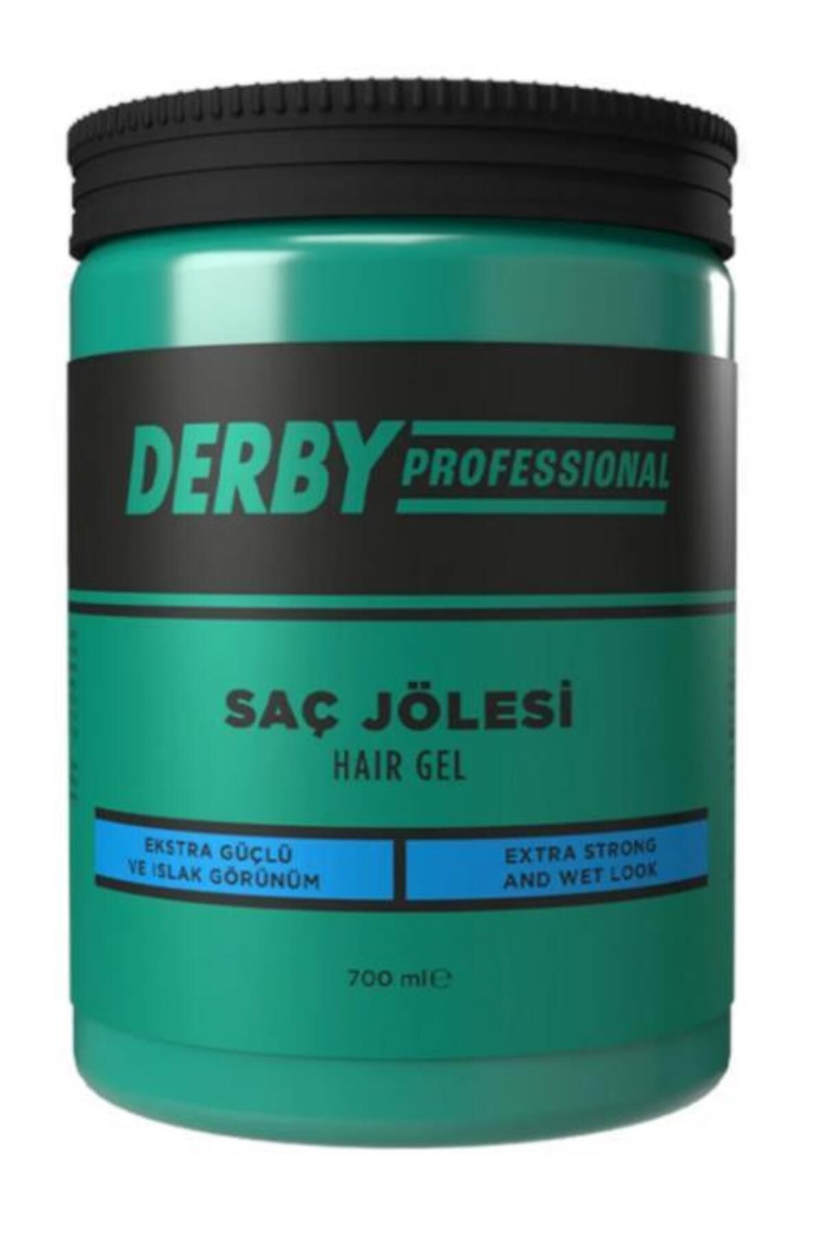 Derby Professıonal Saç Jölesi Extra Güçlü Ve Islak Görünüm 700ml