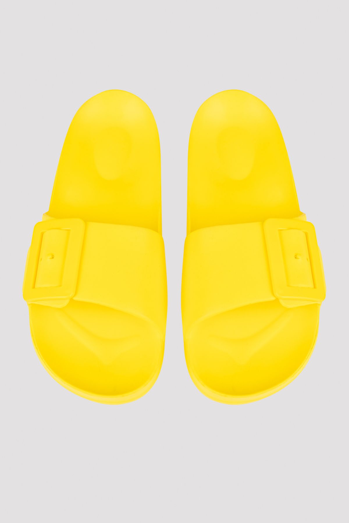 Penti-Saffron Big Buckle Slippers 2