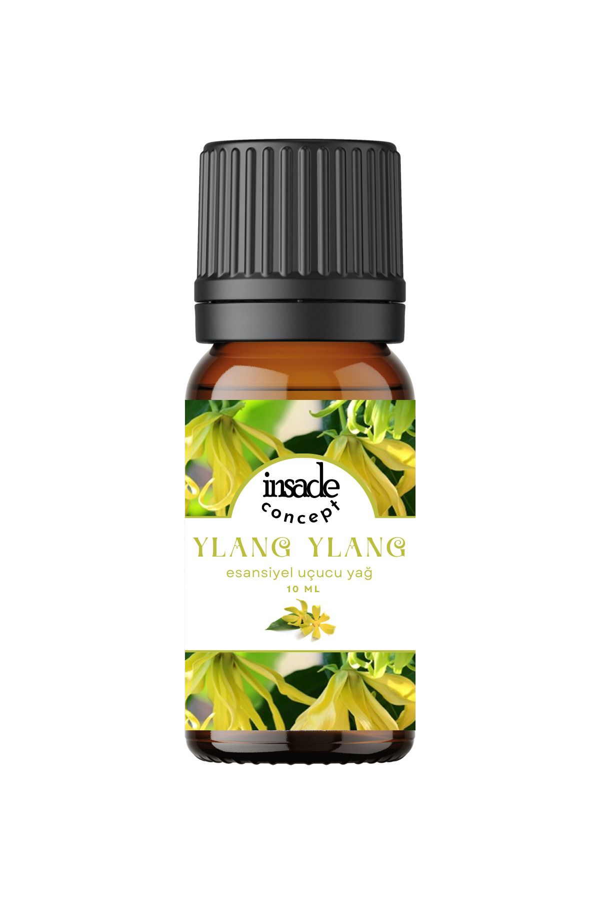 inSade Concept Ylang Ylang - Esansiyel Uçucu Yağ - Oda Kokusu - Çamaşır Yün Kurutma Topu Kokusu - 10 ml - 1 Adet