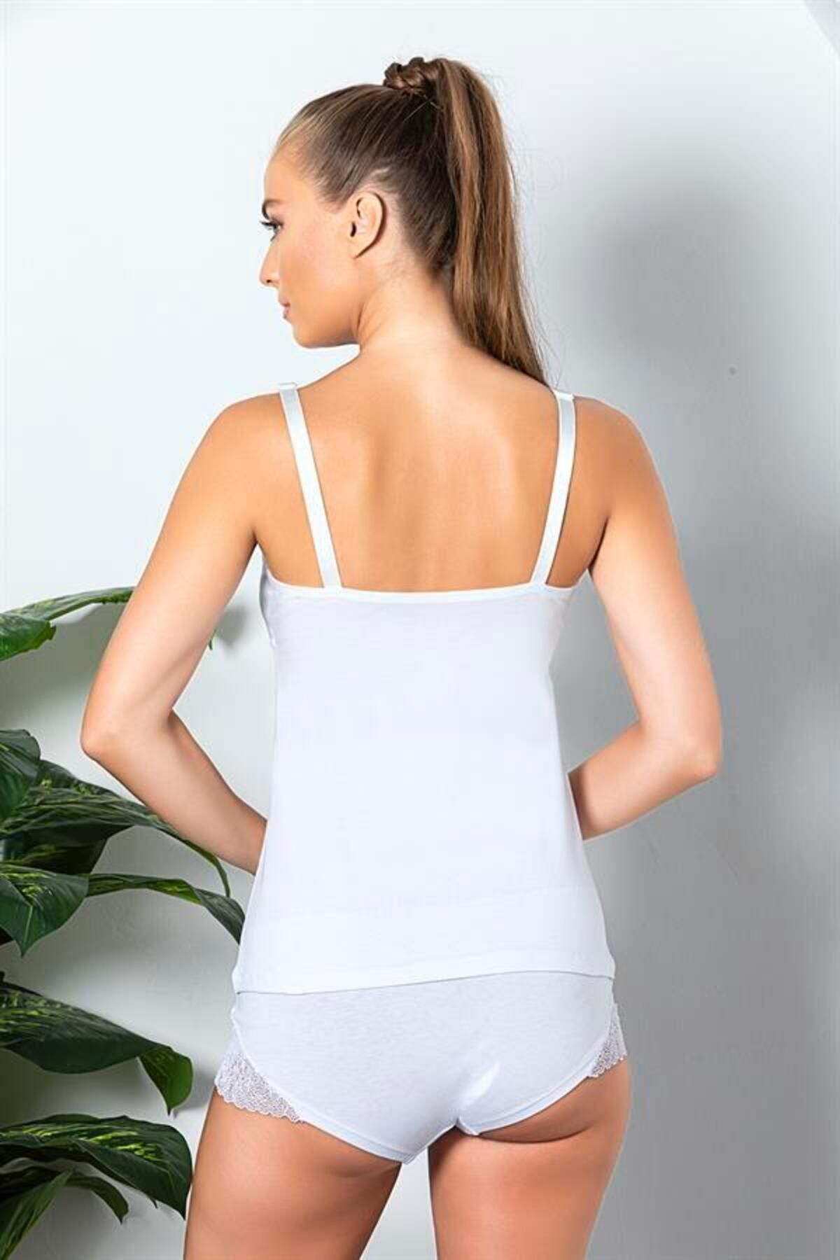 Rcco Shop34-White Cotton Nursing Tank (brf11786) 3