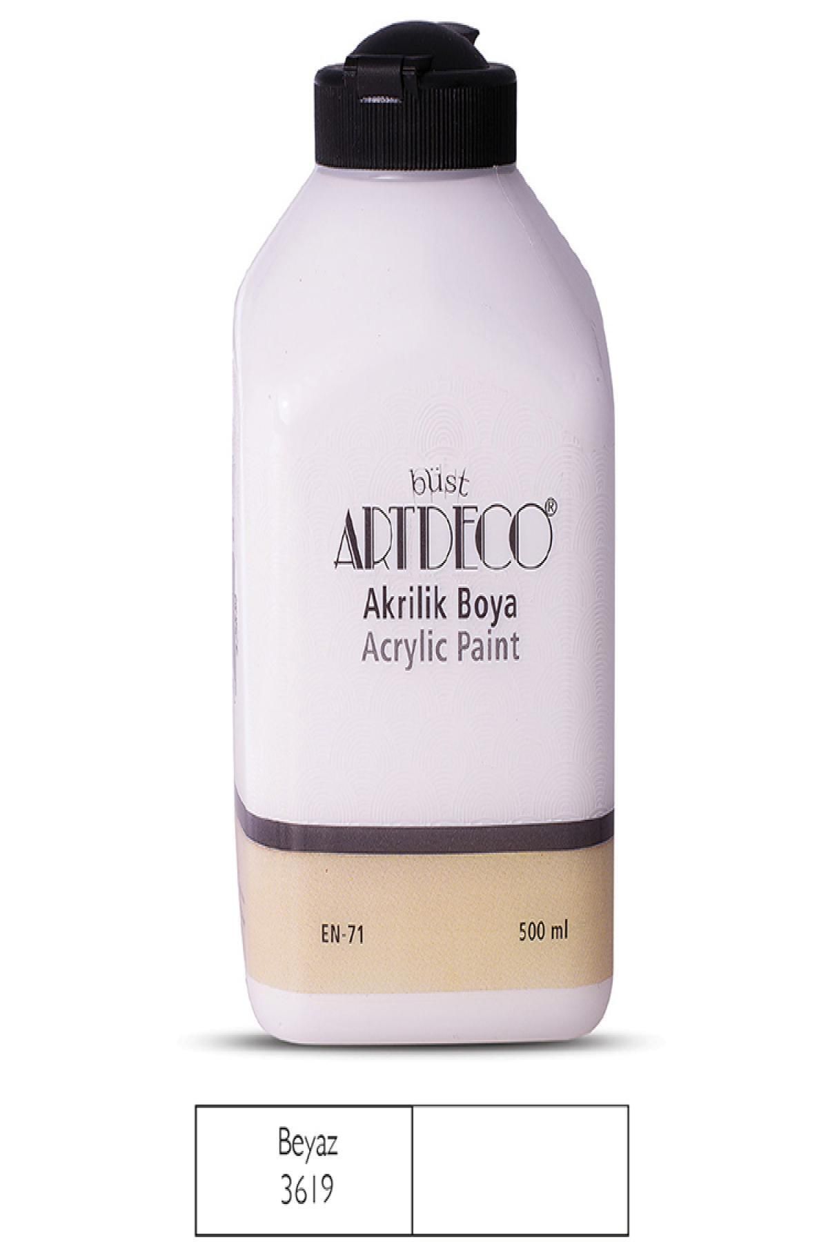 Nextpage Artdeco Akrilik Boya 500 Ml Beyaz Y 070L 3619