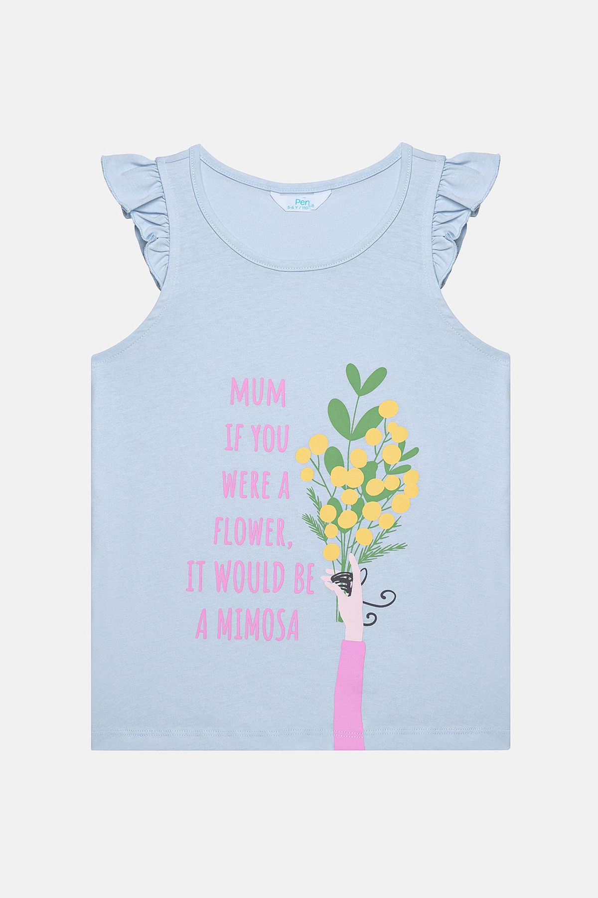 Penti-Dívčí mimóza Multicolored Pyžama Set 2