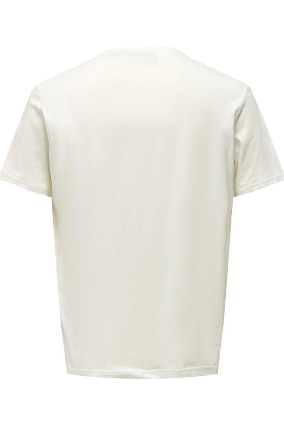 Onsmax Life Logo Ss Tee 22029434 P. White Only & Sons