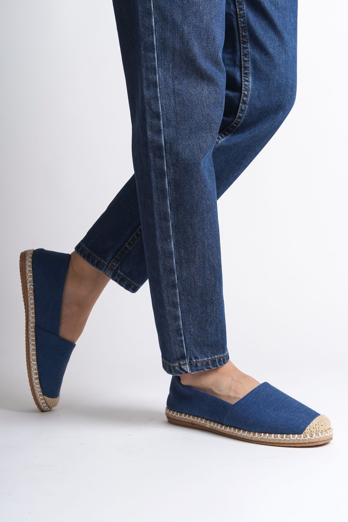 اسپادریل آبی زنانه پاسارلا اسپیدریل اورجینال Capone Outfitters