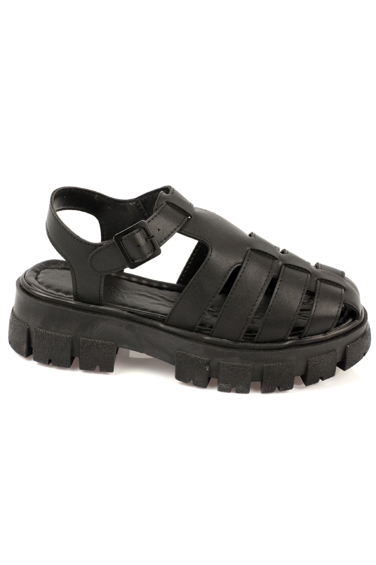 Capone Outfitters-Gladiator-Damensandalen – Pago mit dicker Sohle 3