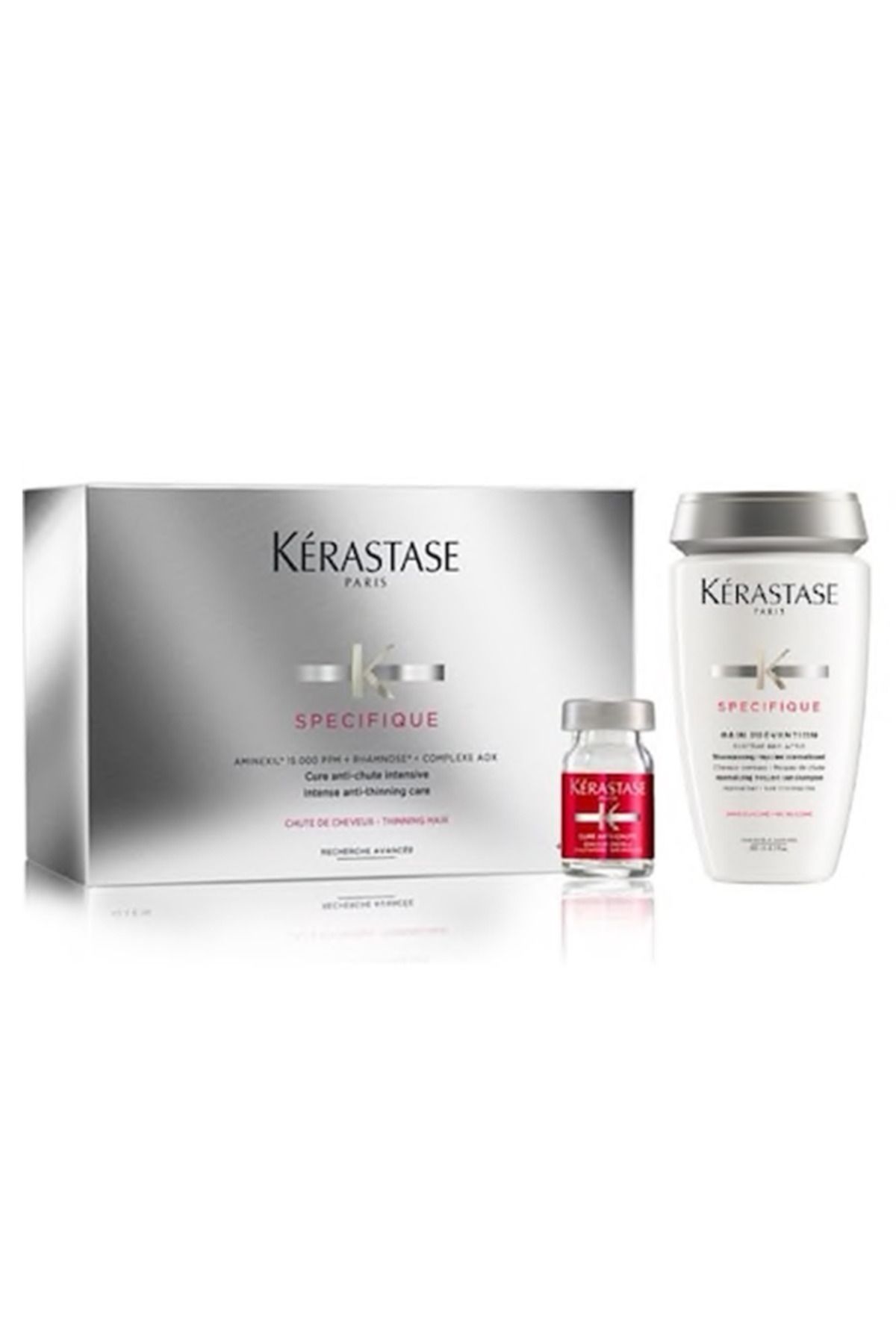 Kerastase Aminexil Dökülme Önleyici Serum 42x6ml Şampuan-4