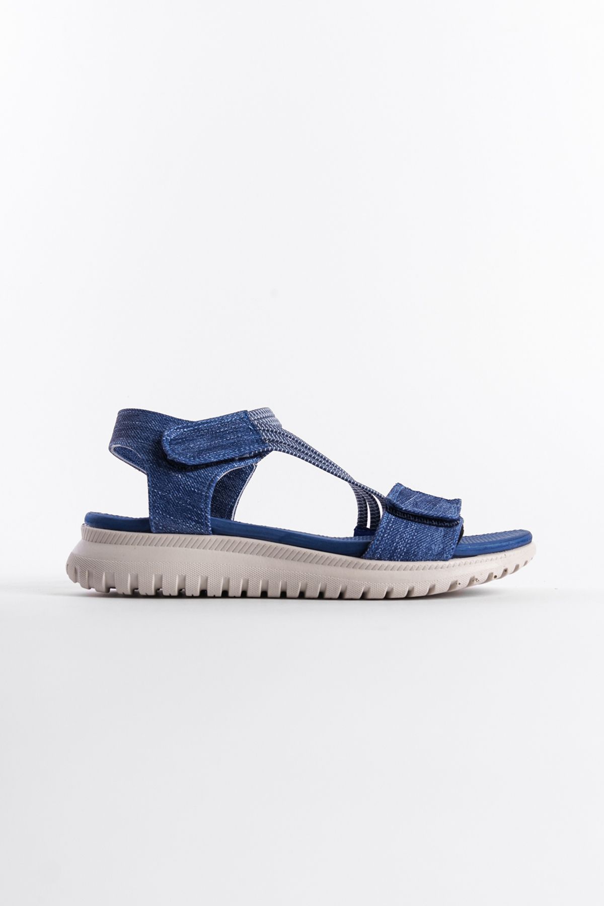 صندل آبی زنانه راحت اورجینال Capone Outfitters