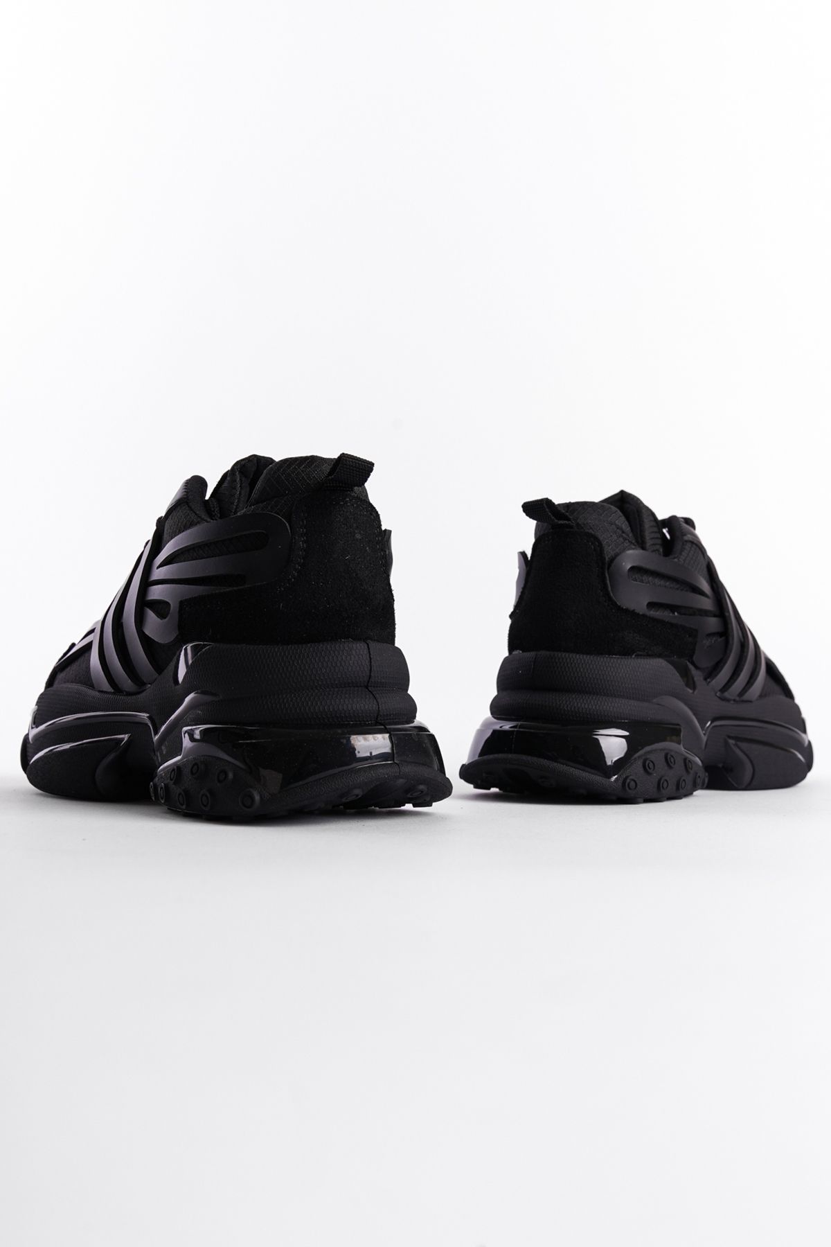 اسنیکر مشکی زنانه کفش ورزشی اورجینال Capone Outfitters