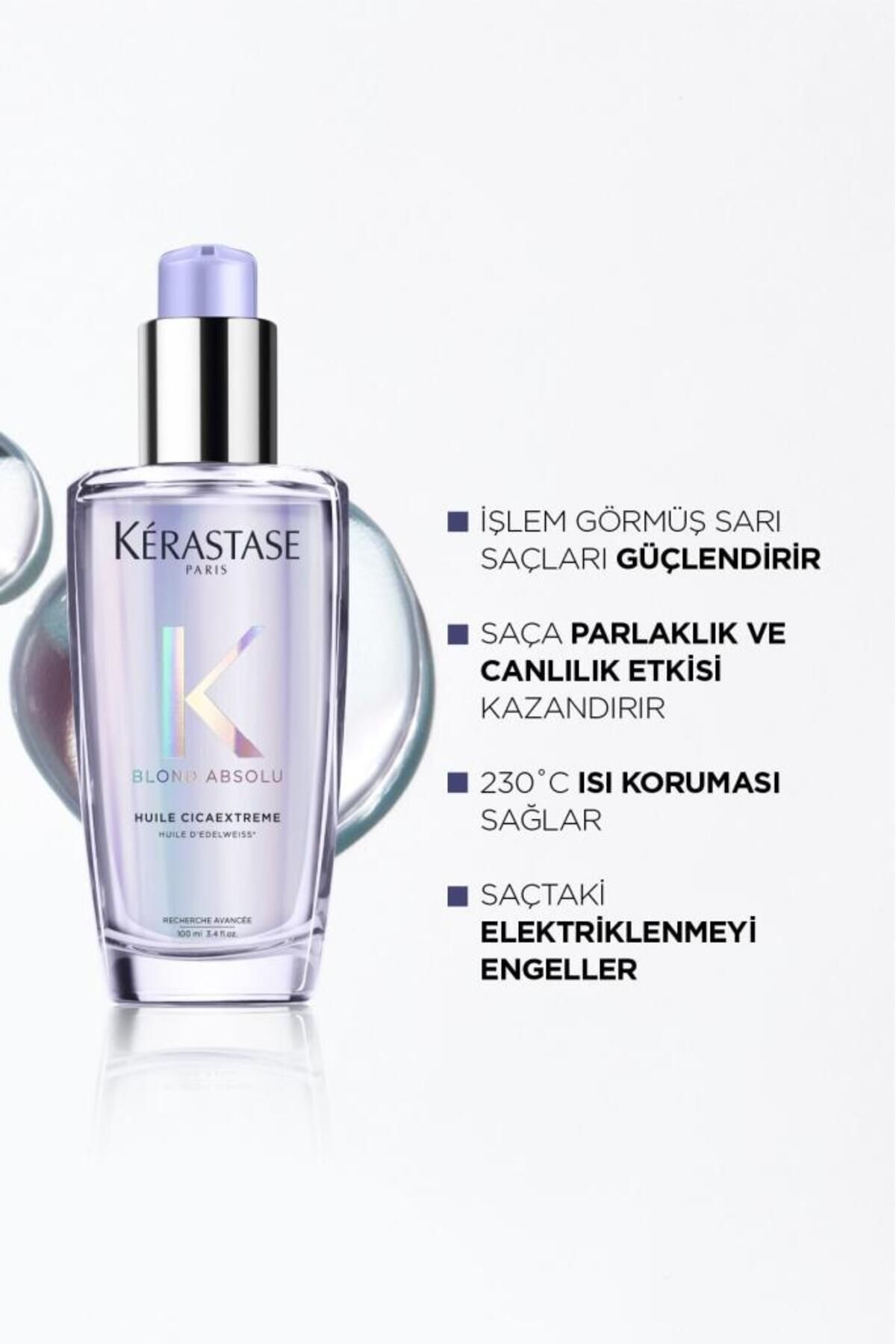 Kerastase Blond Absolu Huile Cicaextreme Bakım Yağı 100 ml-5