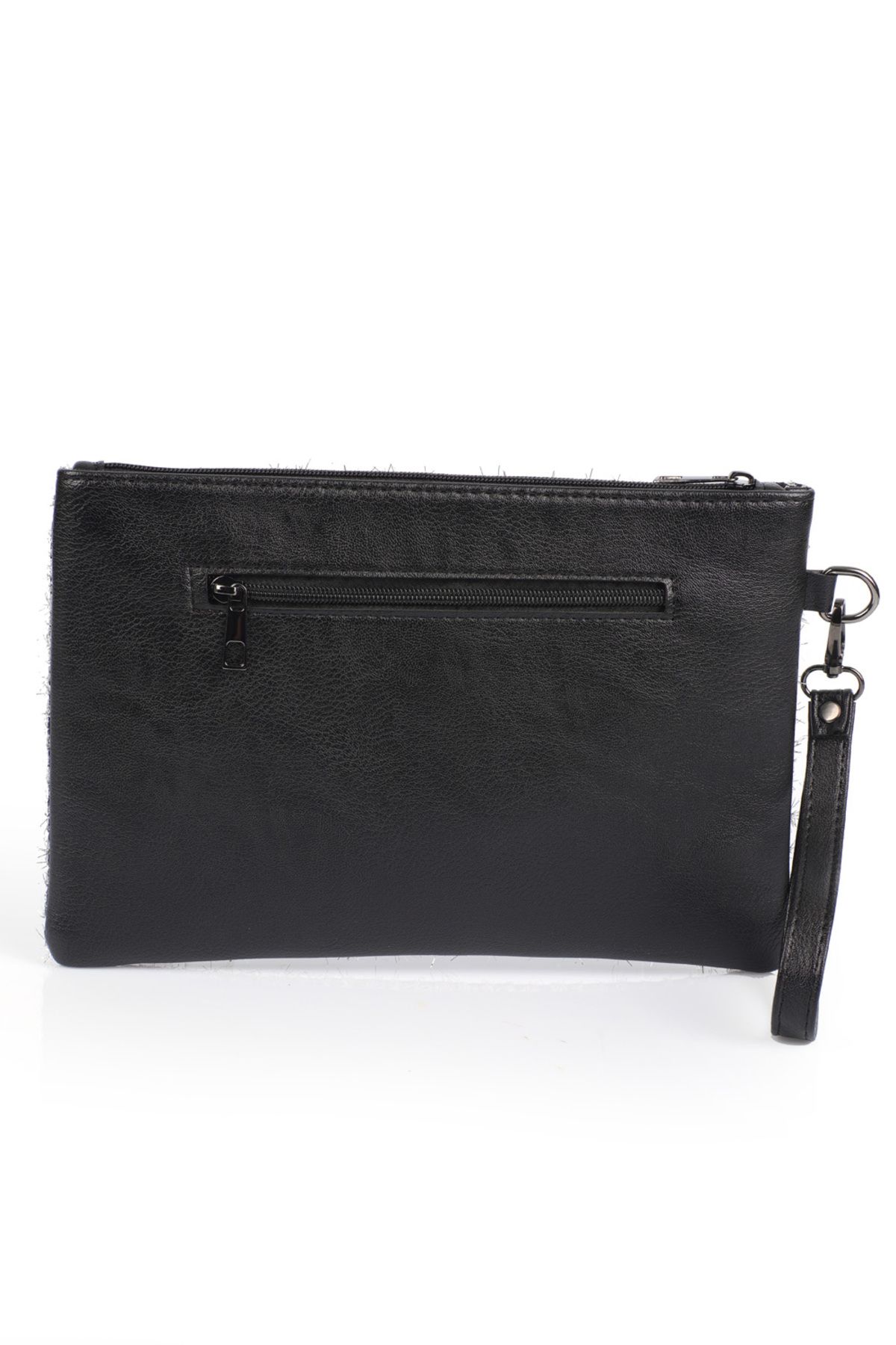 کیف پورتفولیو و کلچ مشکی زنانه کلاچ پاریس اورجینال Capone Outfitters