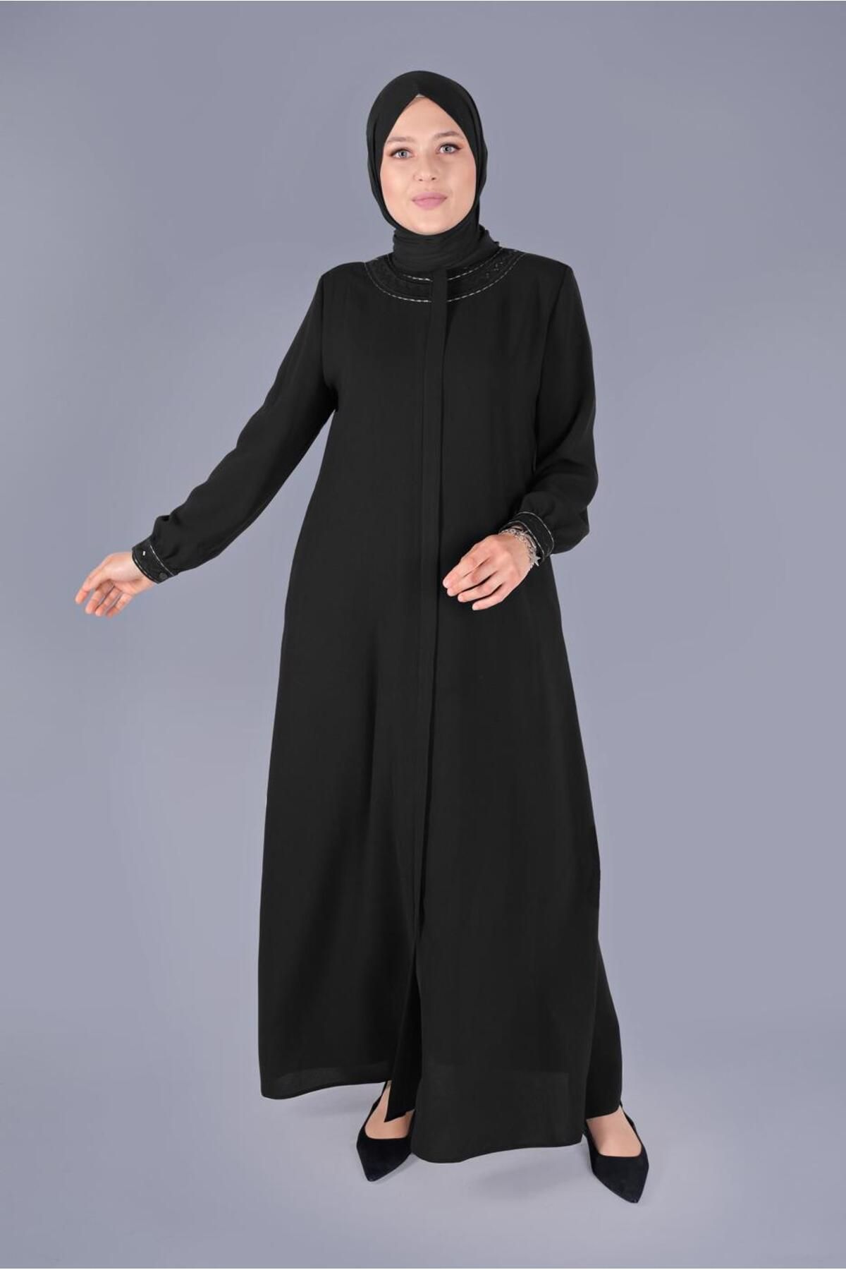 روپوش گلدوزی شده با سرآستین 10364 Alvina