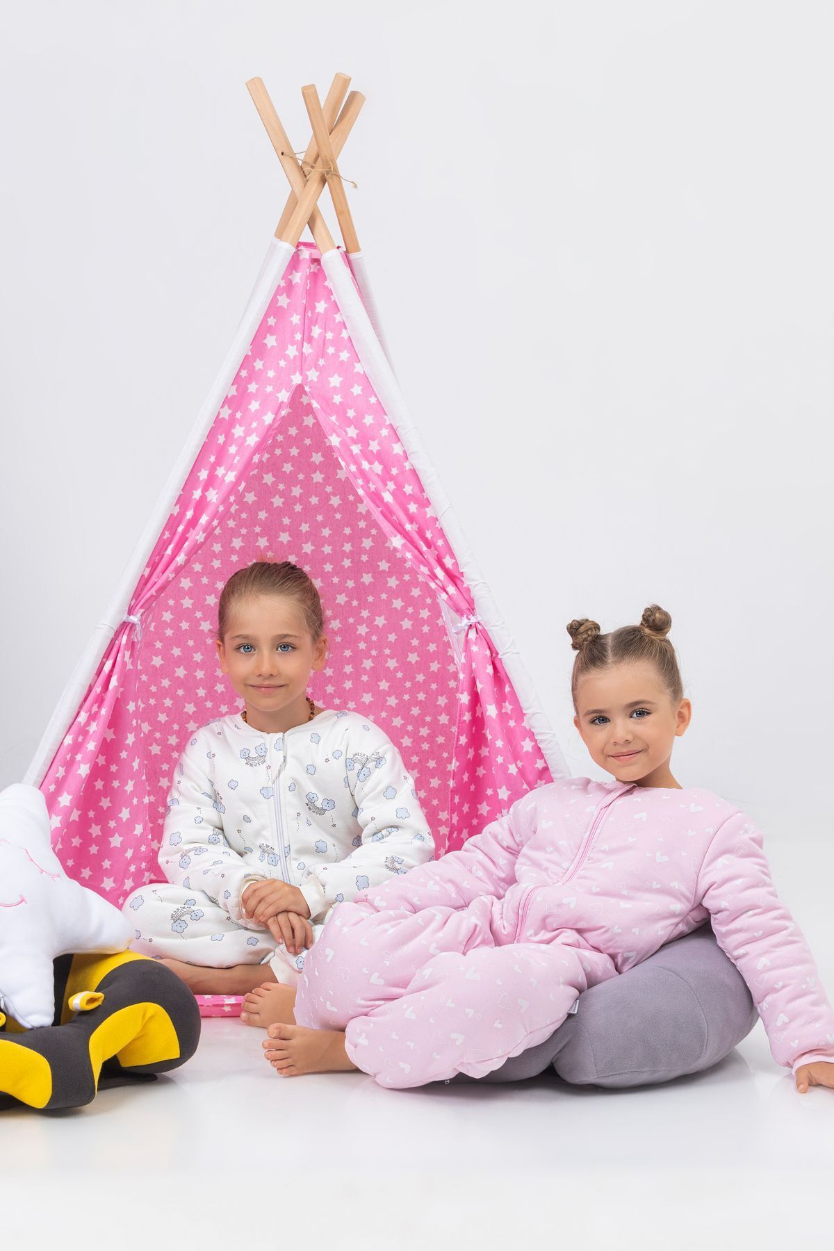 BabyModa Eğitici Oyun Arkadaşı Kızılderili Pamuklu Çocuk Oyun Çadırı fotoğrafı 5 (önizleme)