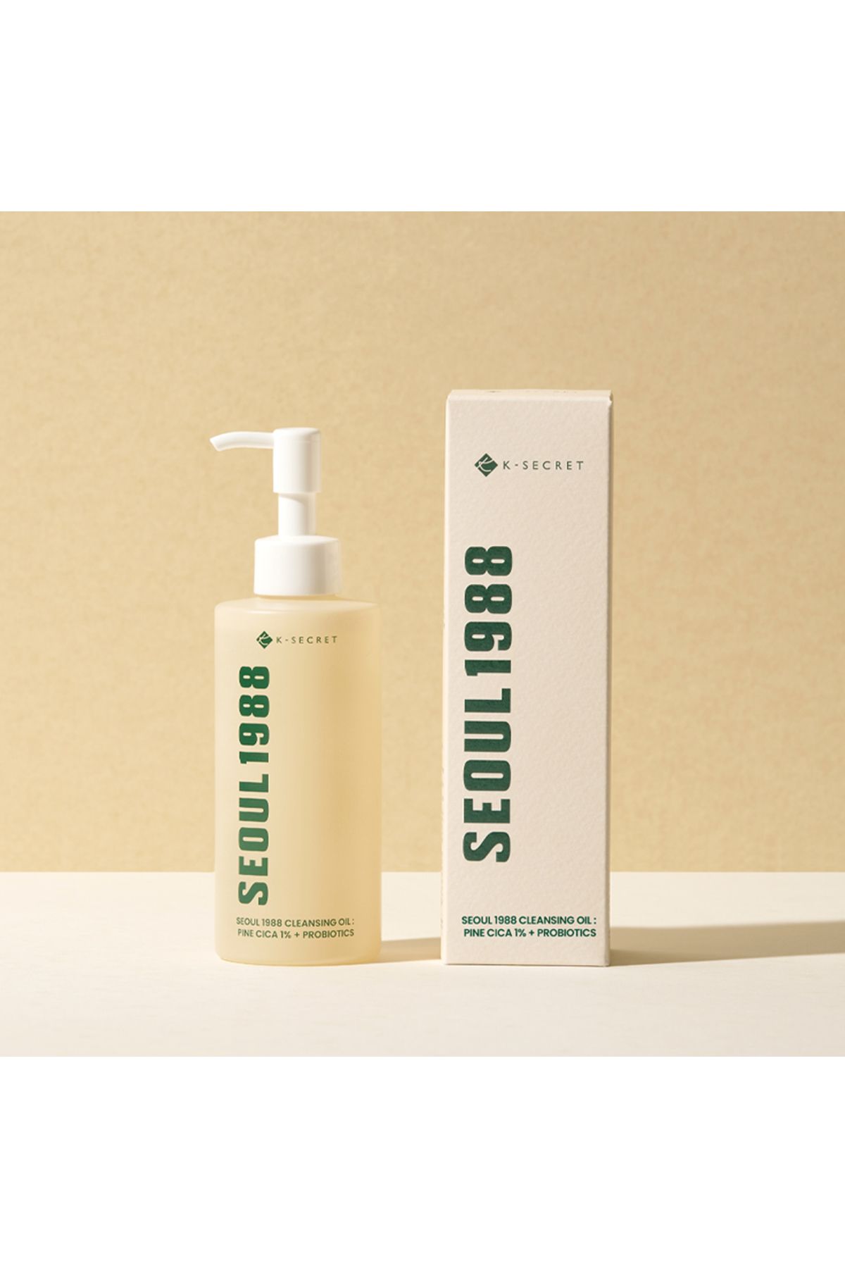 KSECRET-SEOUL 1988 Cleansing Oil : Pine Cica 1% + Probiotics 1