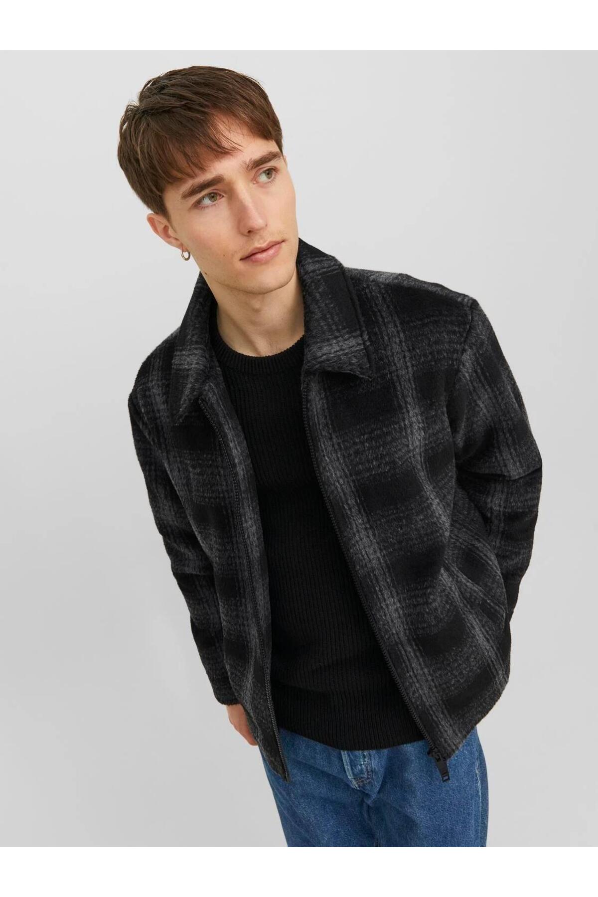 کت مردانه راسته آستین بلند | جک اند جونز Jack & Jones 24KW21000125 - تصویر 7