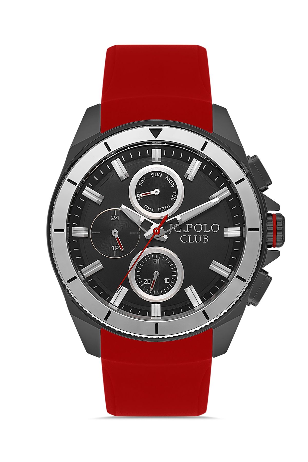 JG. Polo Club-Jg Polo Club Silicone Sports Watch 1