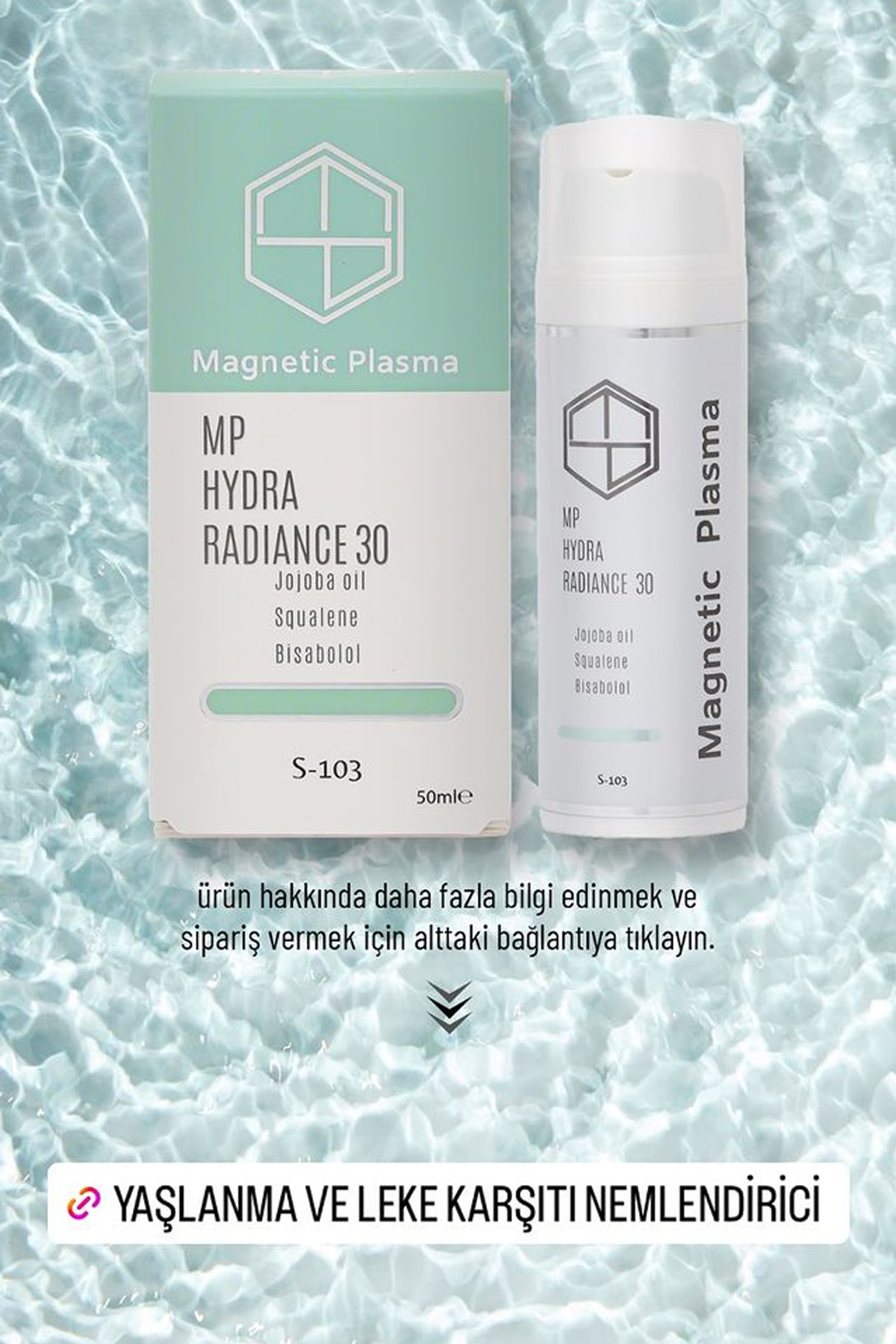50ml - Yaşlanma Ve Leke Karşıtı Nemlendirici — MAGNETİC PLASMA LEKE GÜNEŞ KREMİ — تصویر 5 از 5