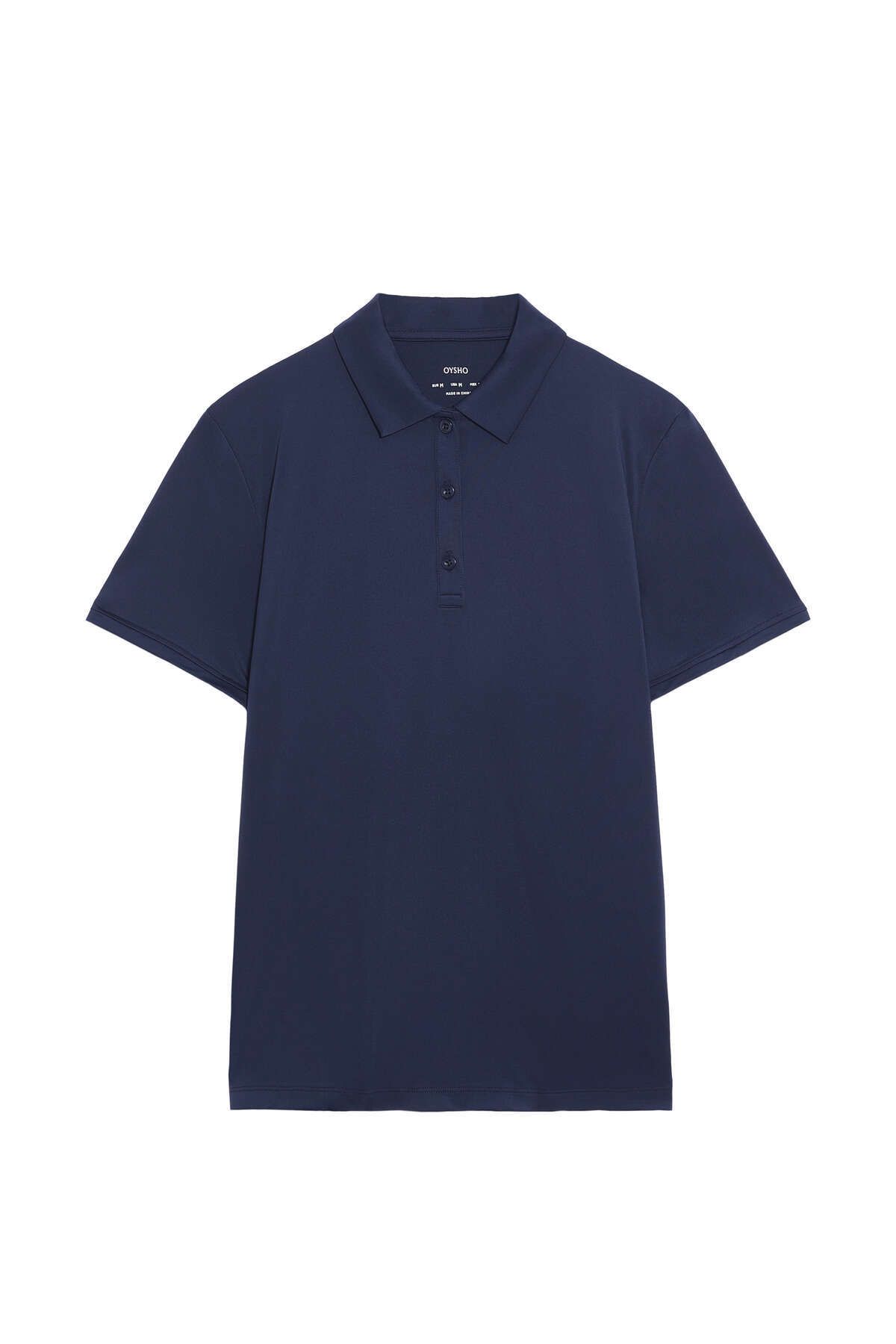 Oysho-Technical Polo Shirt with Short Sleeves 4