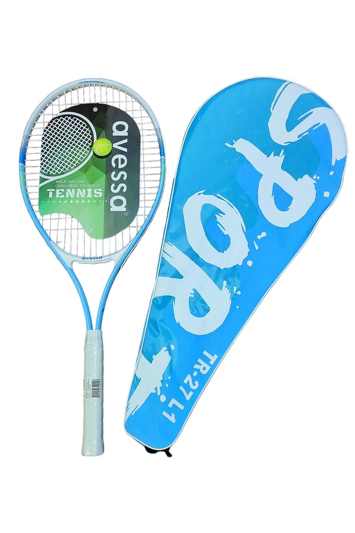 AVESSA Tr-127m Tenis Raket Set L1 Mavi