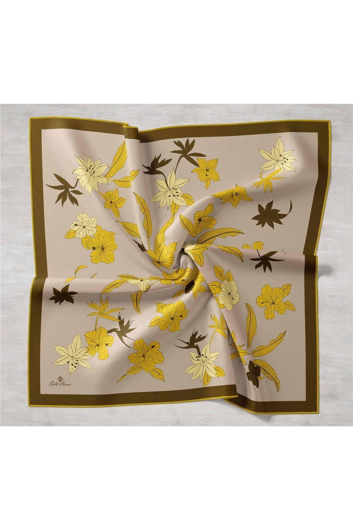 Silk Home-Twill Silk Scarf 11441-19 7