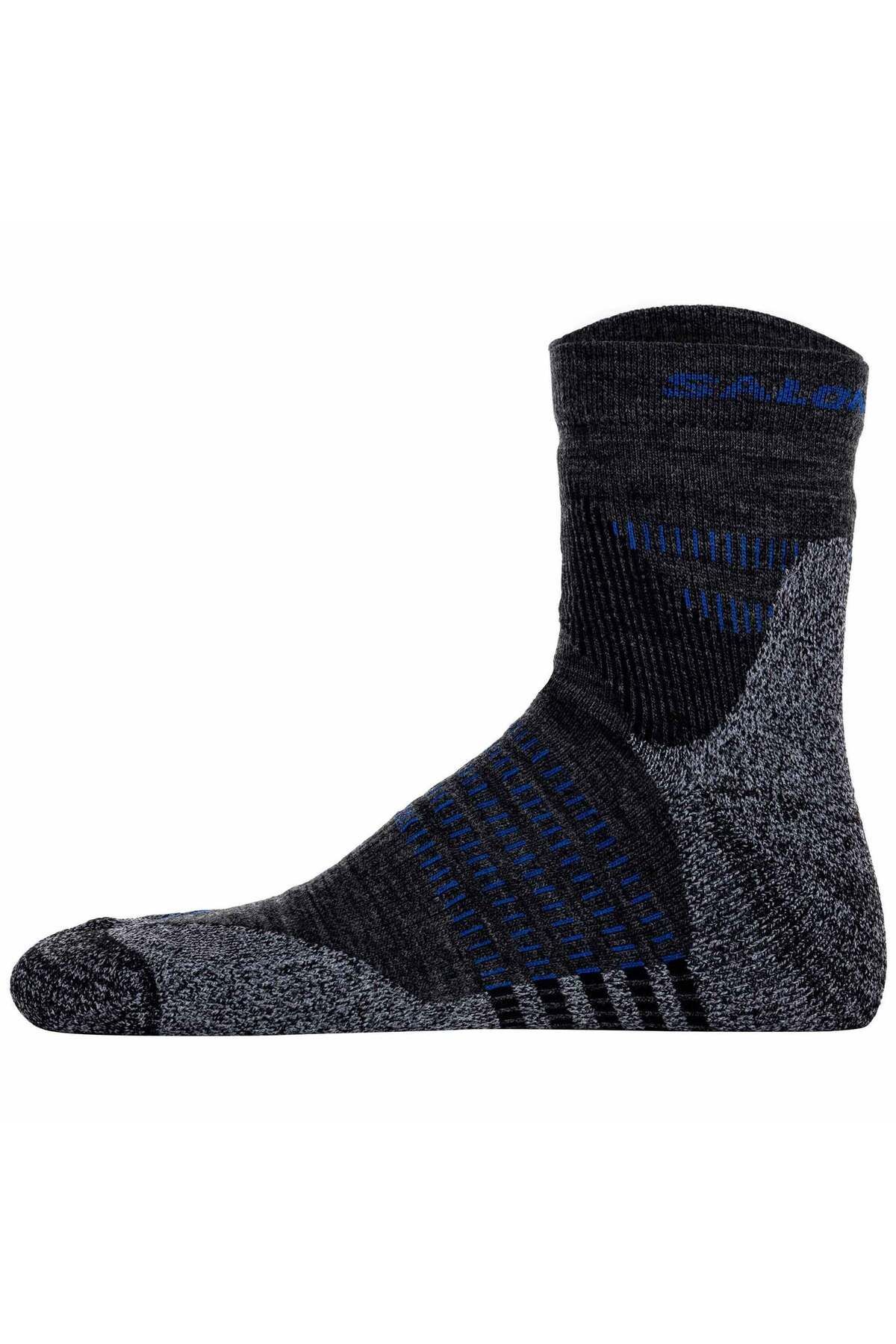 Salomon-Unisex Quartersocken, 2er Pack - X Ultra Access Quarter, Wandersocken, Merinowolle, Atmungsa 3