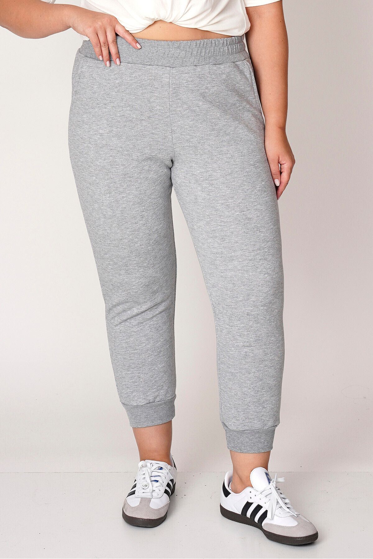 Büyük Moda-PANTALONI JOGGER DE BUMBAC DE BAZĂ 2