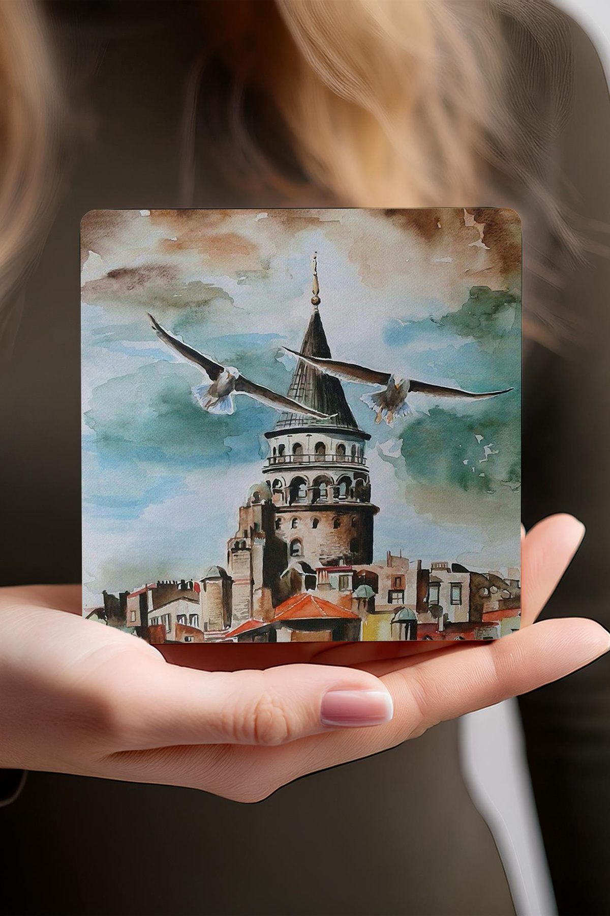 Pinecone Bridge View, Street View, Istanbul Galata Tower, Maiden's