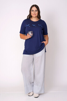 Büyük Moda Pamuk Tişört Pantolon Takım-set