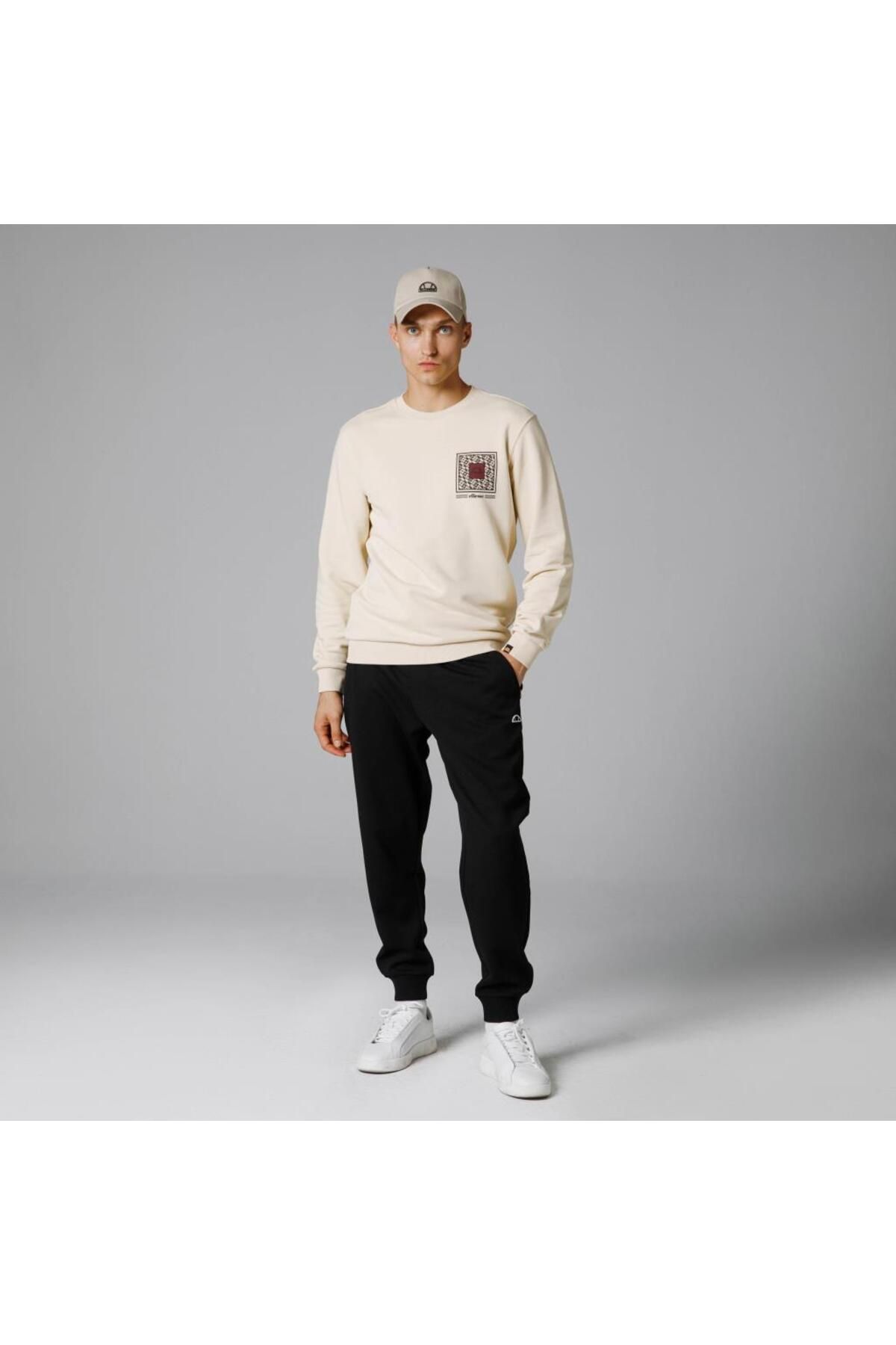 Ellesse-Αθλητικό Παντελόνι Μαύρο Ανδρικό Em219 3