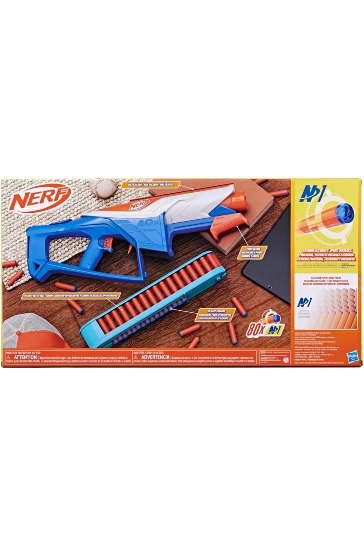 Nerf-N Series Infinite Dart Gun and 80Pcs N1 Darts F8631 6