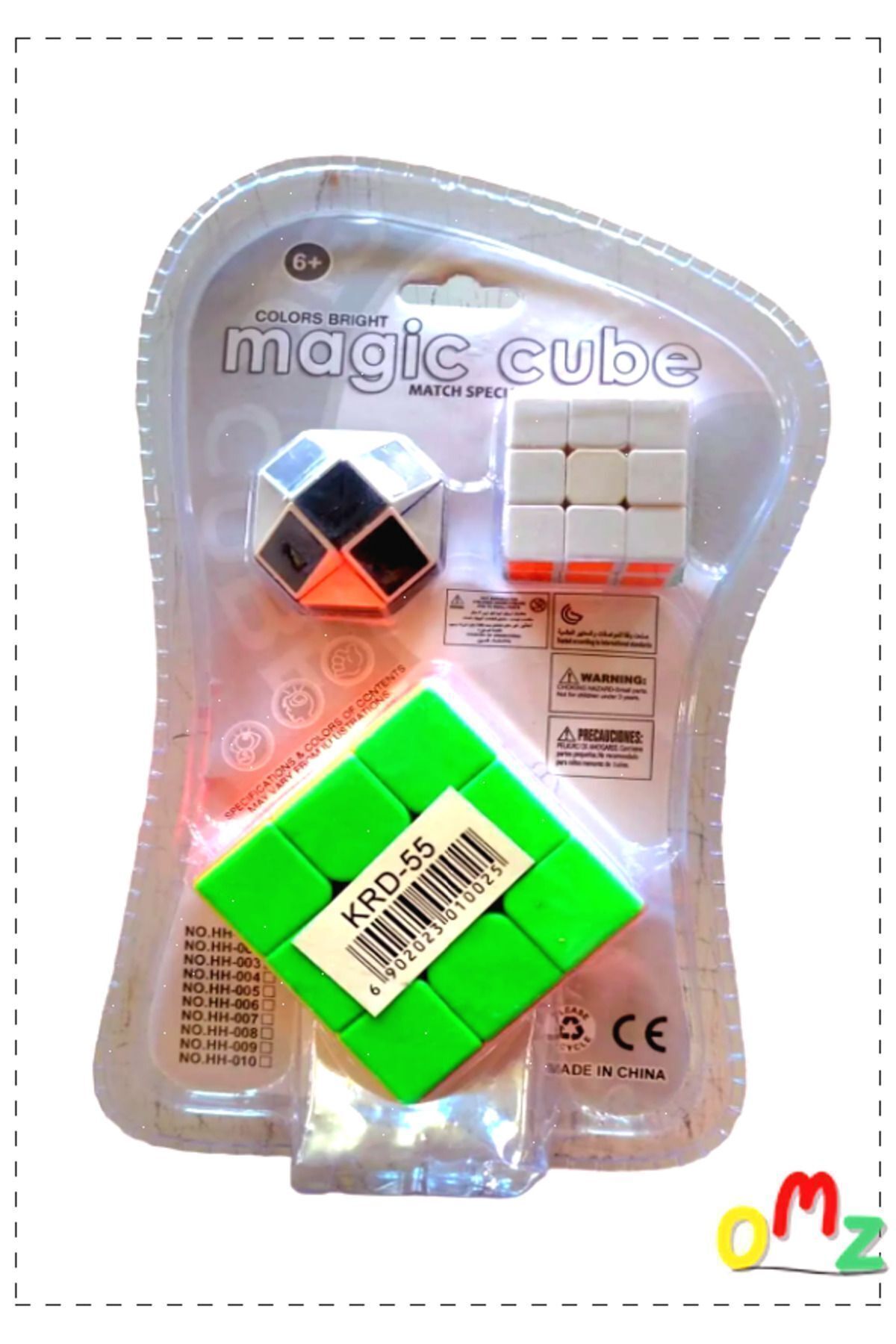 OMZ Şekilden Şekile Giren Sihirli Yılan Zeka Küpü Snake Magic Cube Kız Oyuncakları Erkek Cocuk fotoğrafı 6 (önizleme)