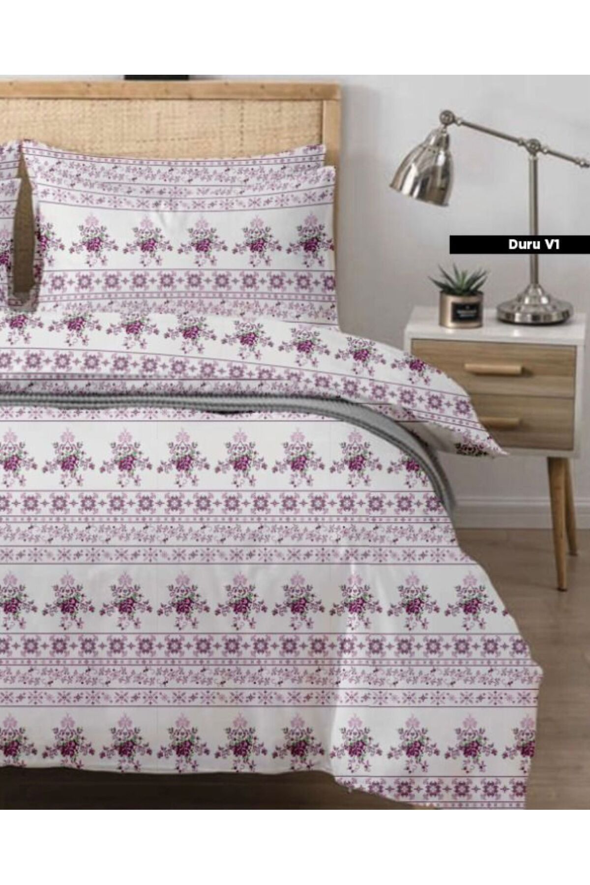 SENLİFE-Belysima Double Cotton Duvet Cover Set 2